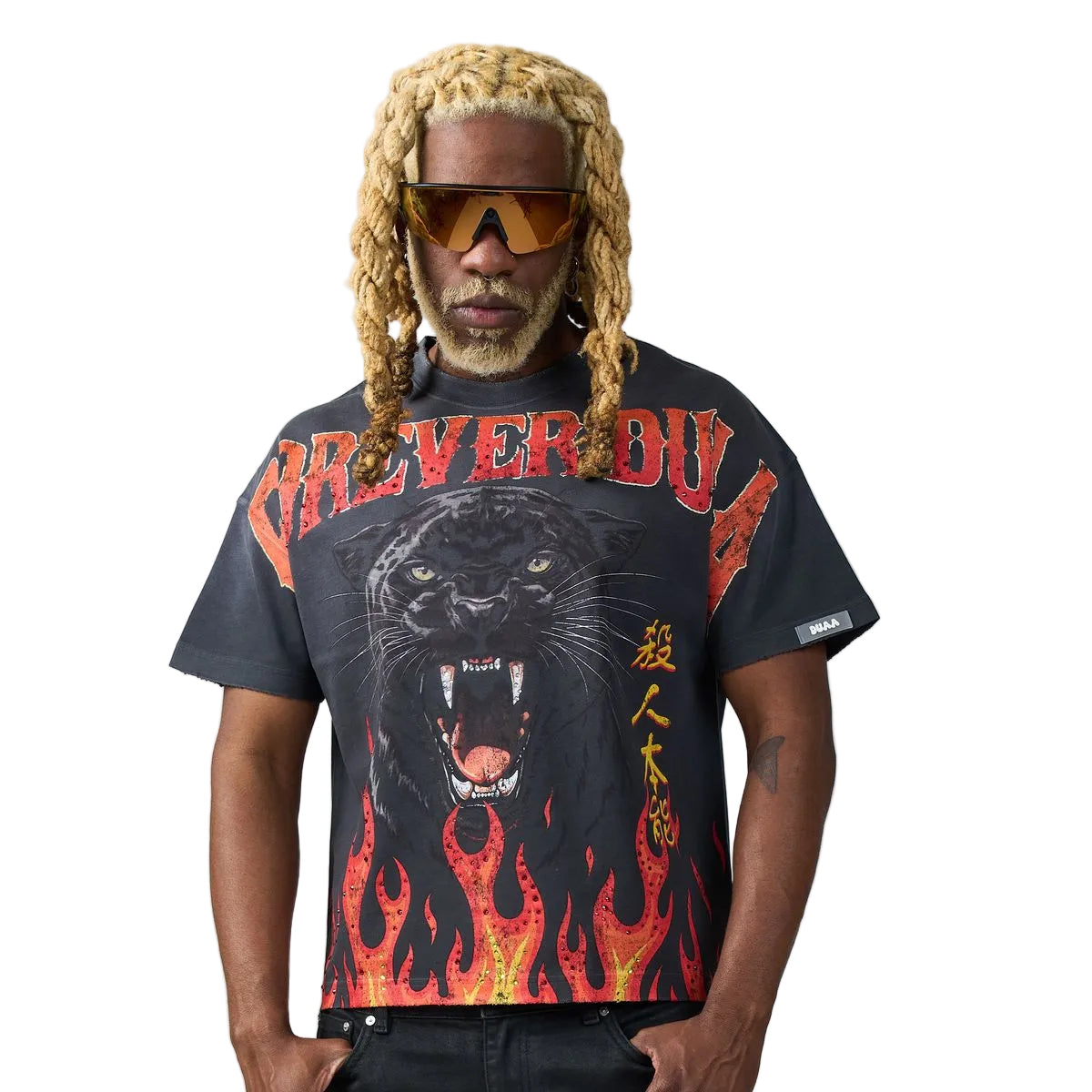 DUAA PANTHER TEE – PANTHER RED