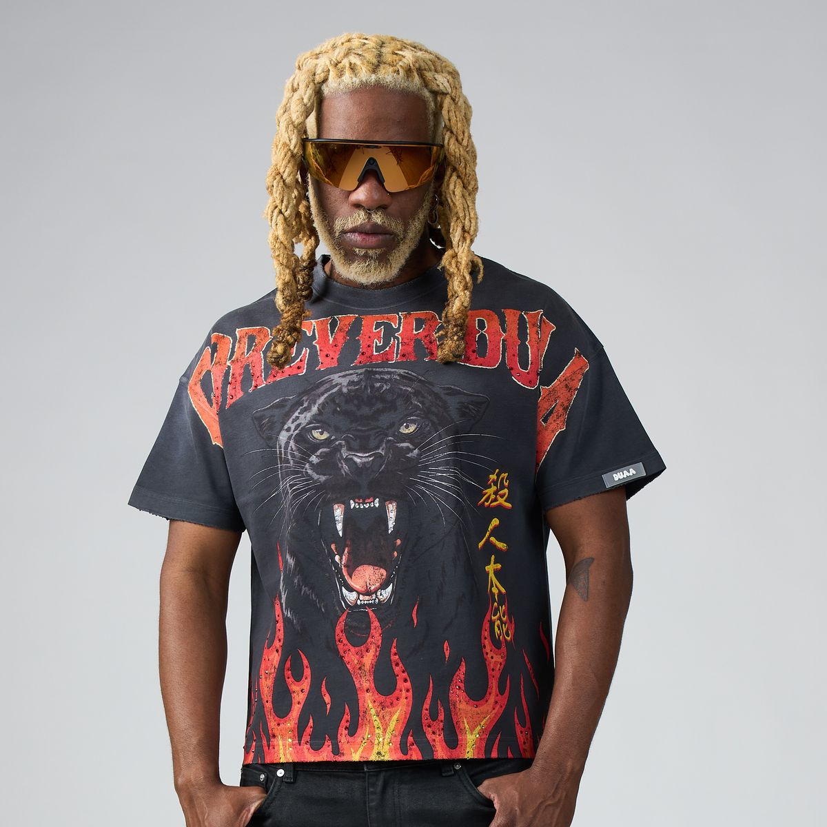DUAA PANTHER TEE – PANTHER RED