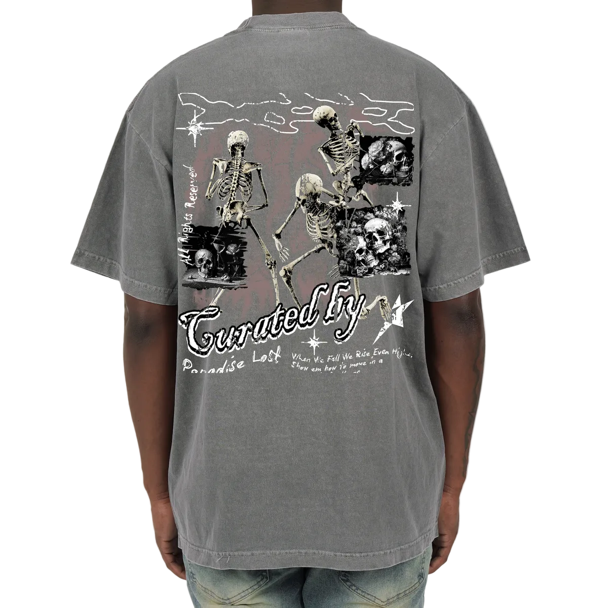 Paradise lost CURATED TEE CEMENT