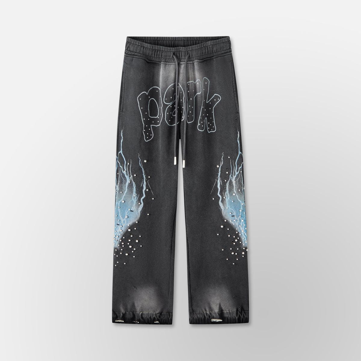 Hyde Park Grayskull Throw Back Wide Leg Jogger Black