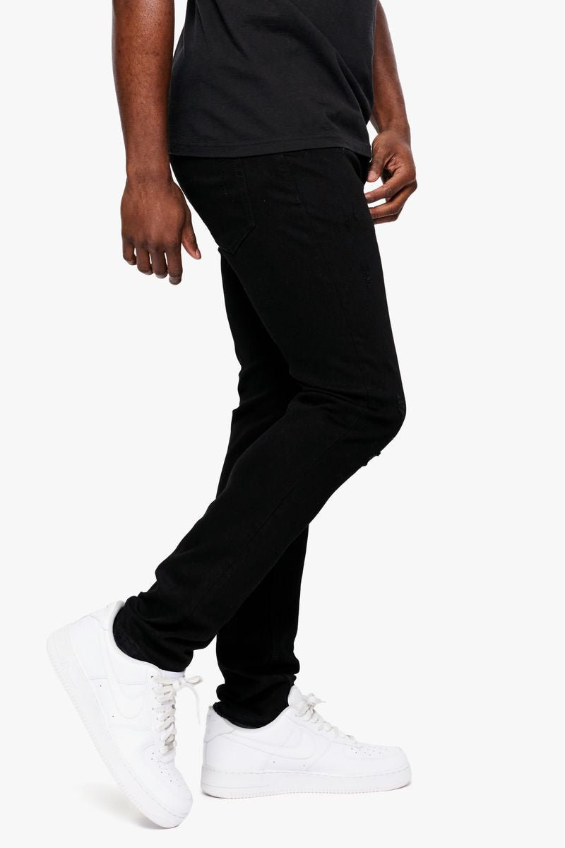 ANOM SKINNY FIT "OCEO" JET BLACK