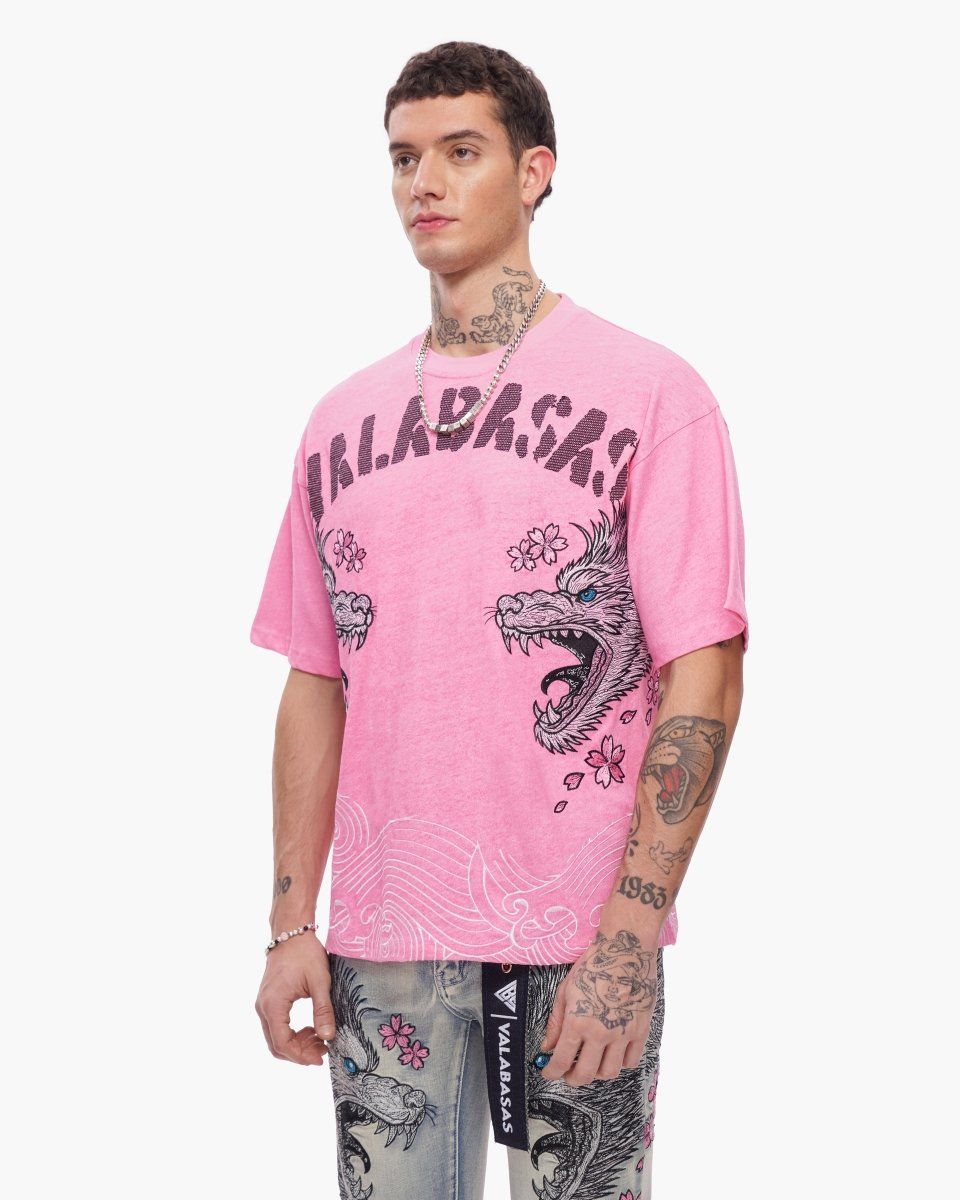valabasas ikari tee pink