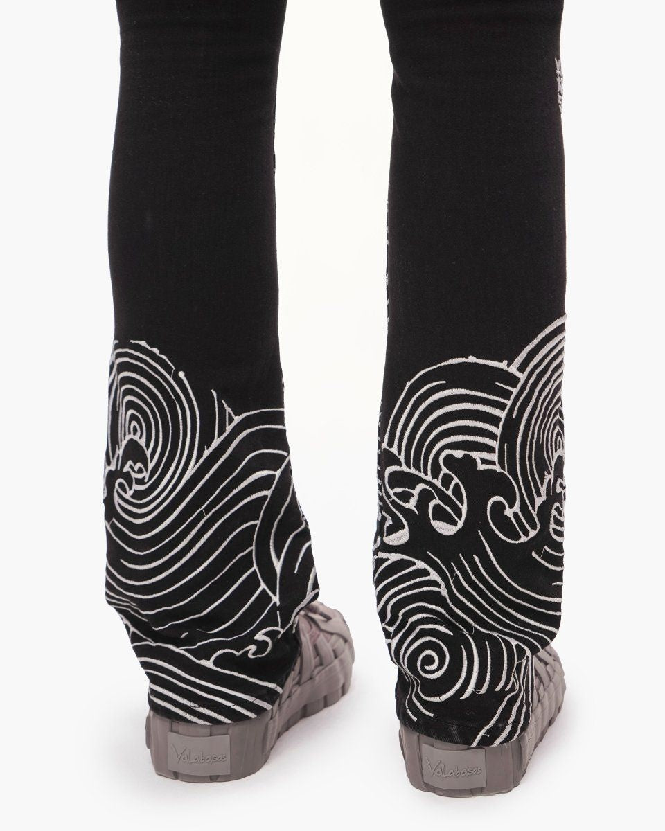 Valabasas TENKA STACKED DENIM JET BLACK