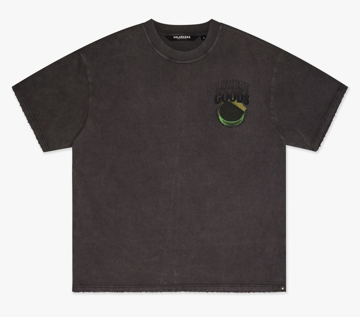 VALABASAS "LUX CAFE" TEE (GREY) (VLBS-VT1-1026)