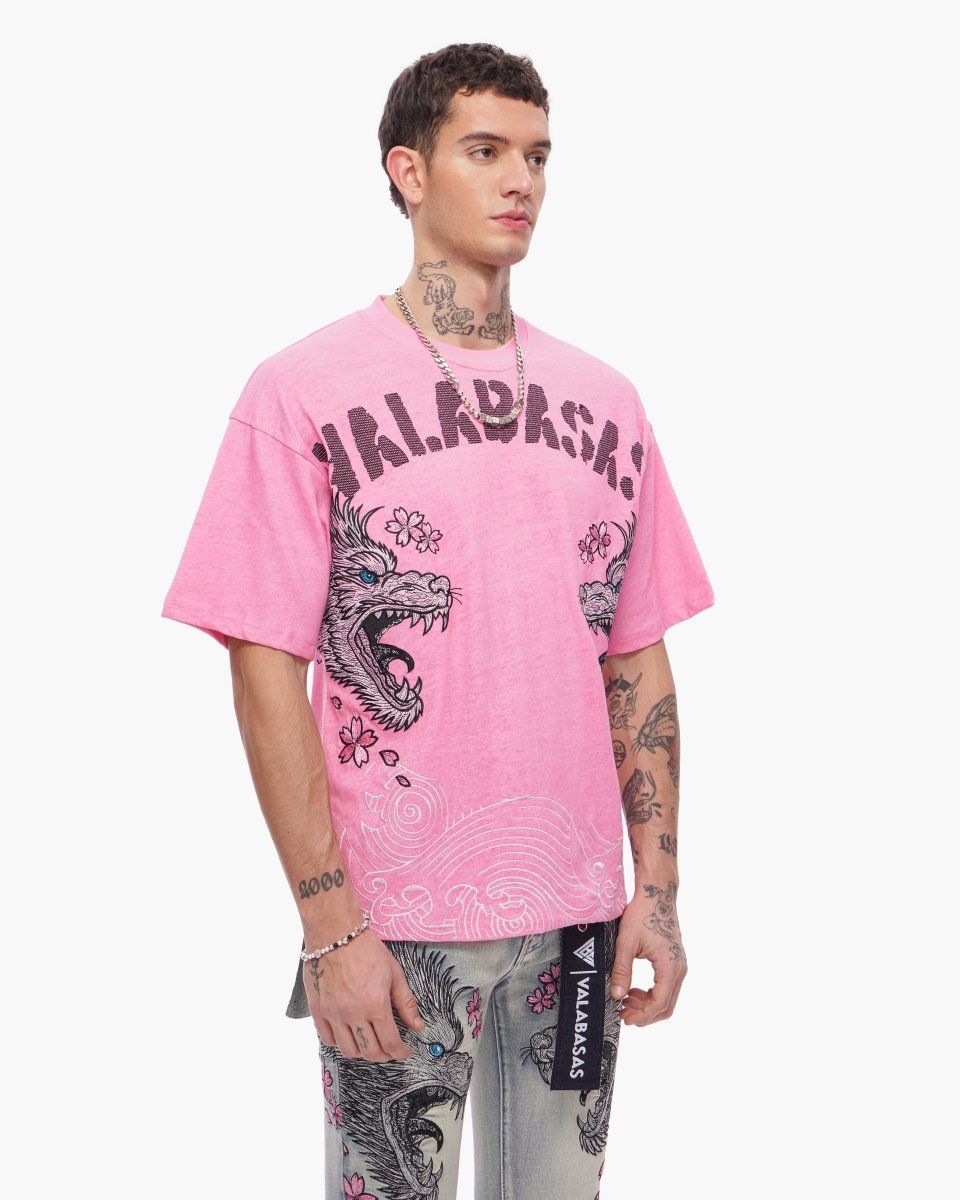 valabasas ikari tee pink