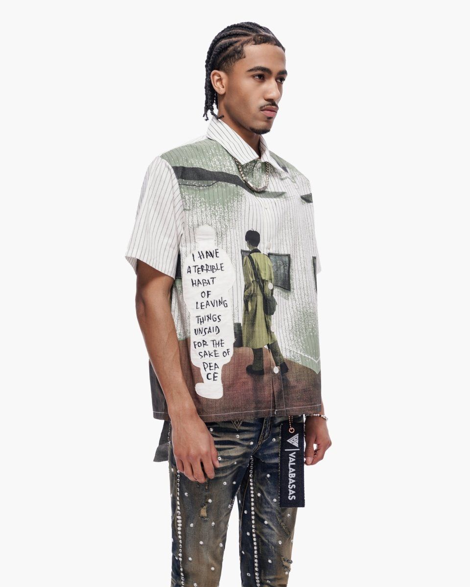 Valabasas Leave Town Pin-Striped BD