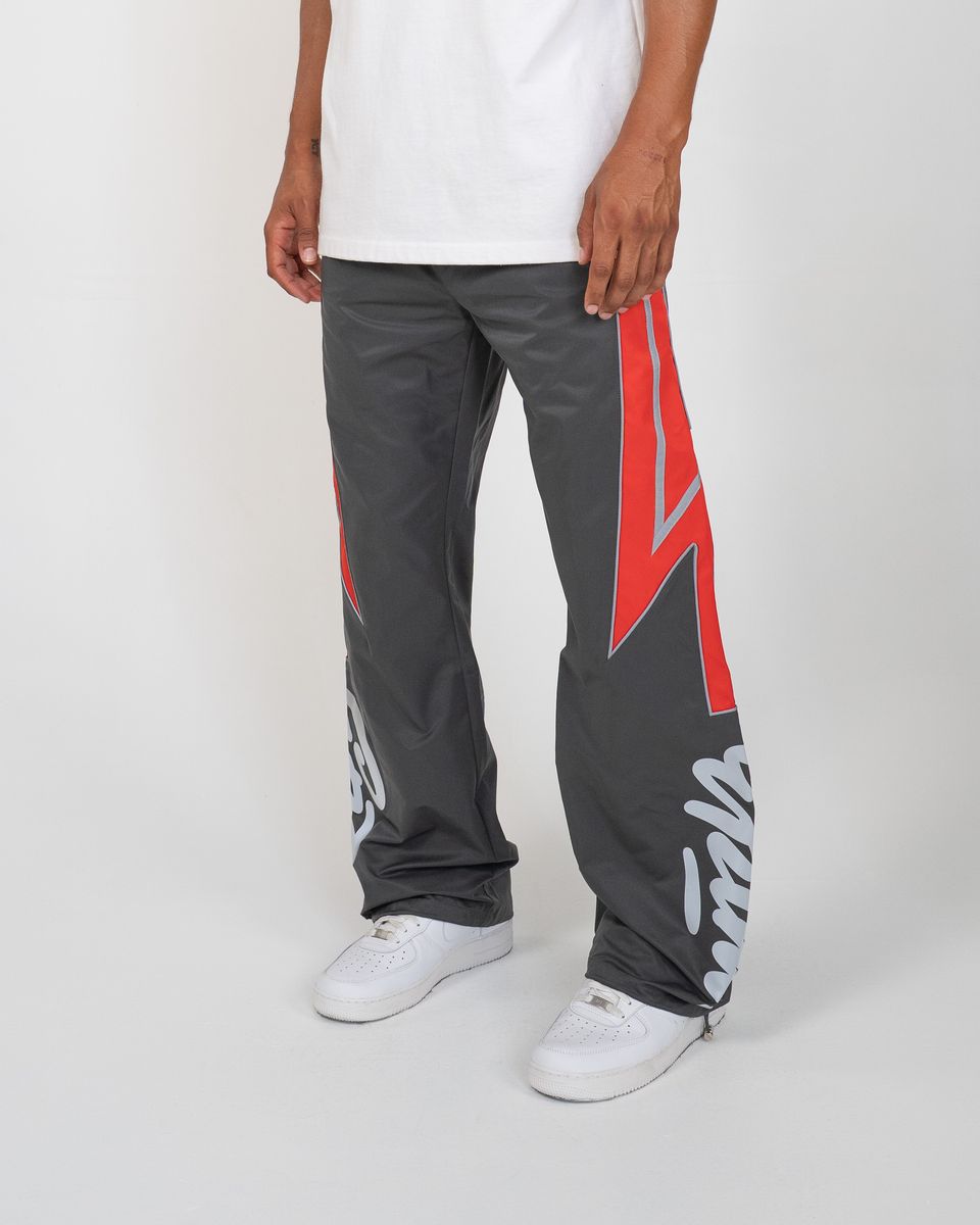 Eptm Vega Track Pants-Gray Red