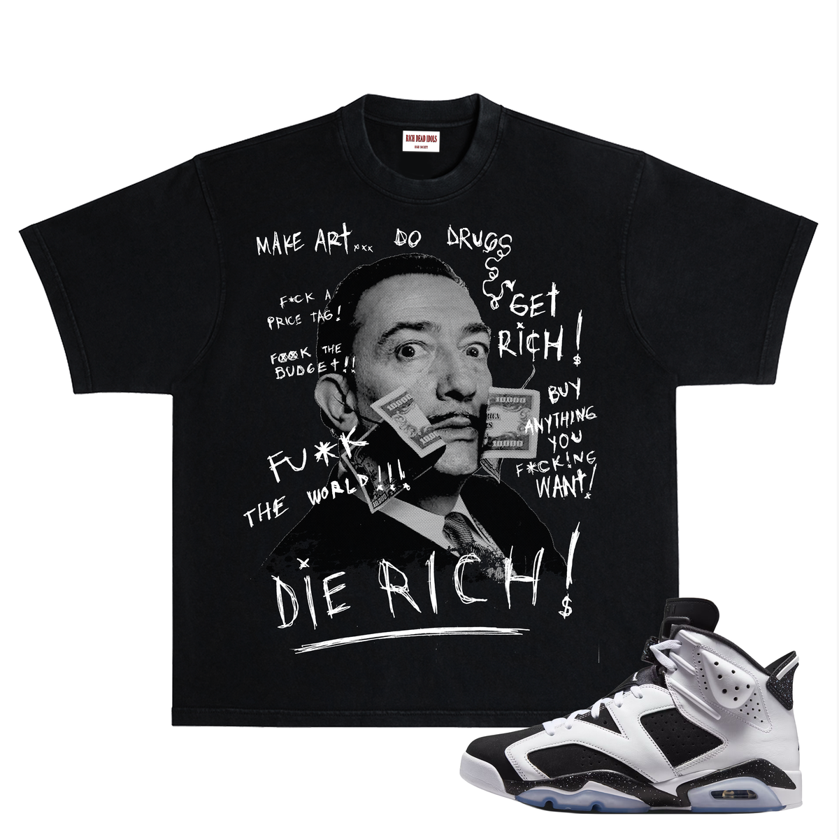 Rich Dead Idol T-shirt – Black