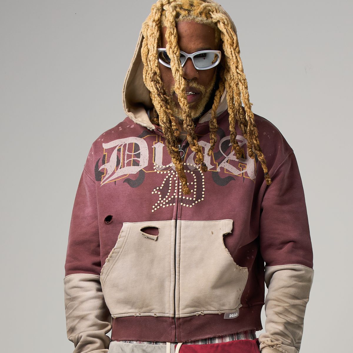 Duaa FIG HOODIE (BROWN)