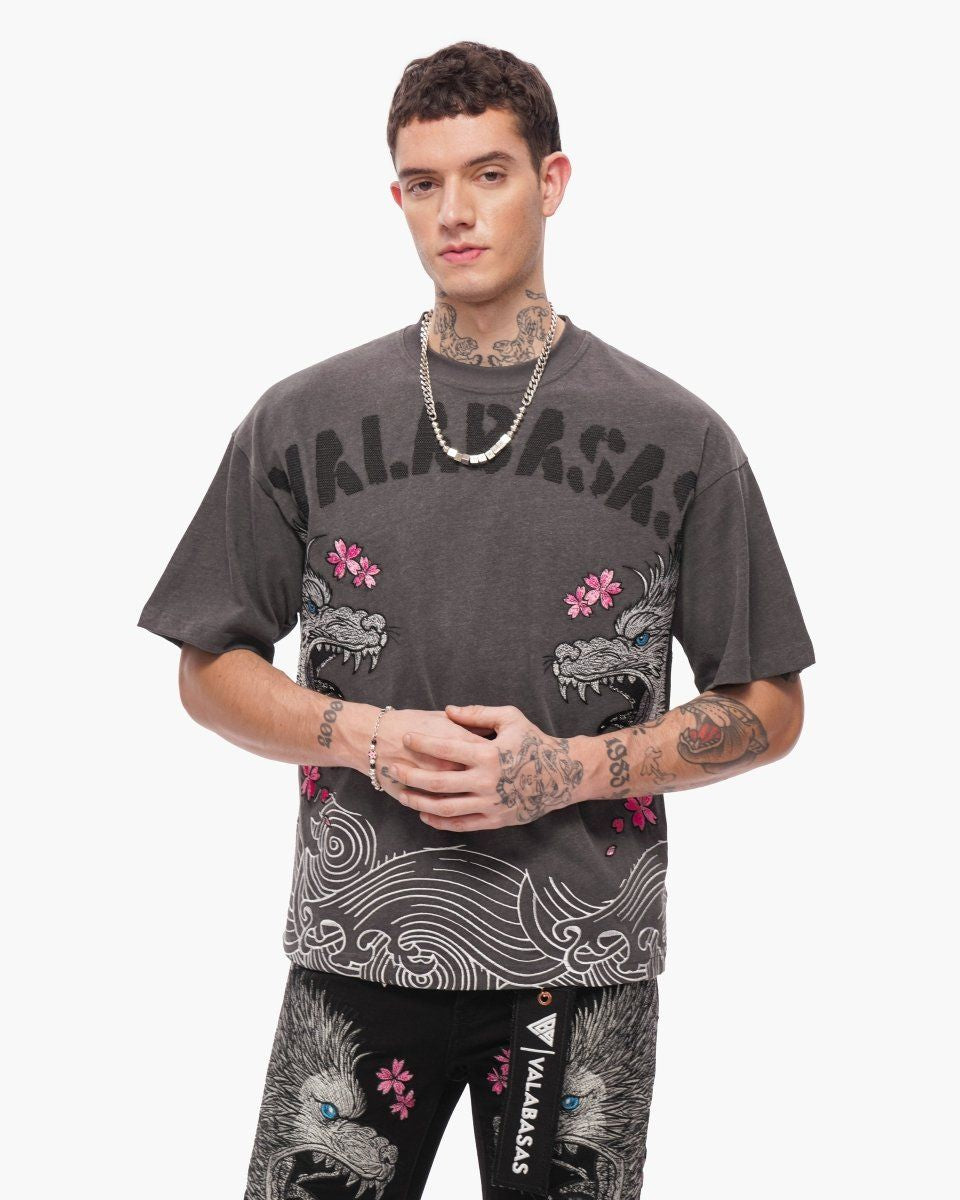 Valabasas Ikari Tee Washed Black