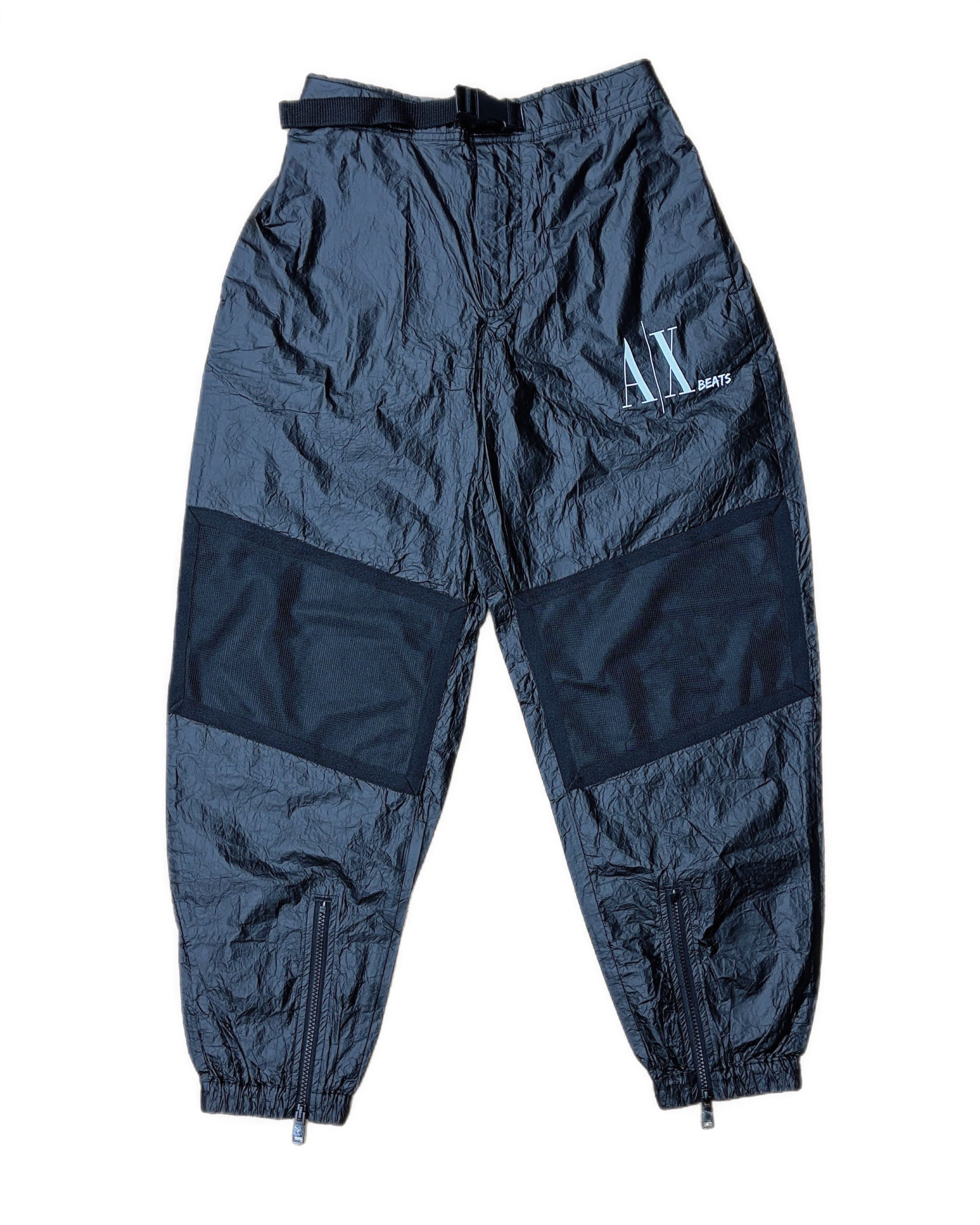 Armani Exchange Cargo Black Beats Pants Trouser