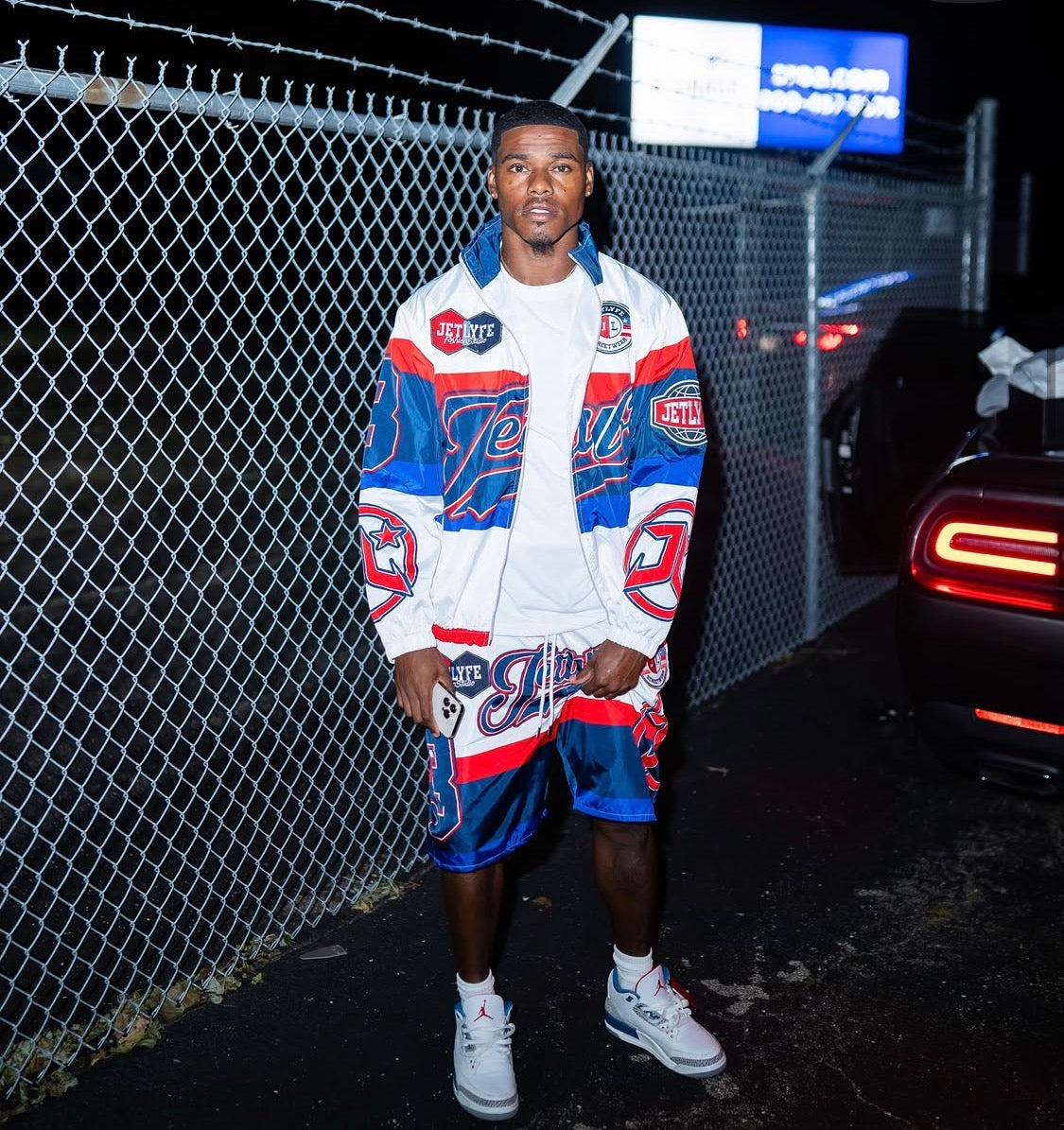 JETLYFE “STUDIO” ZIP UP JACKET SHORT SET