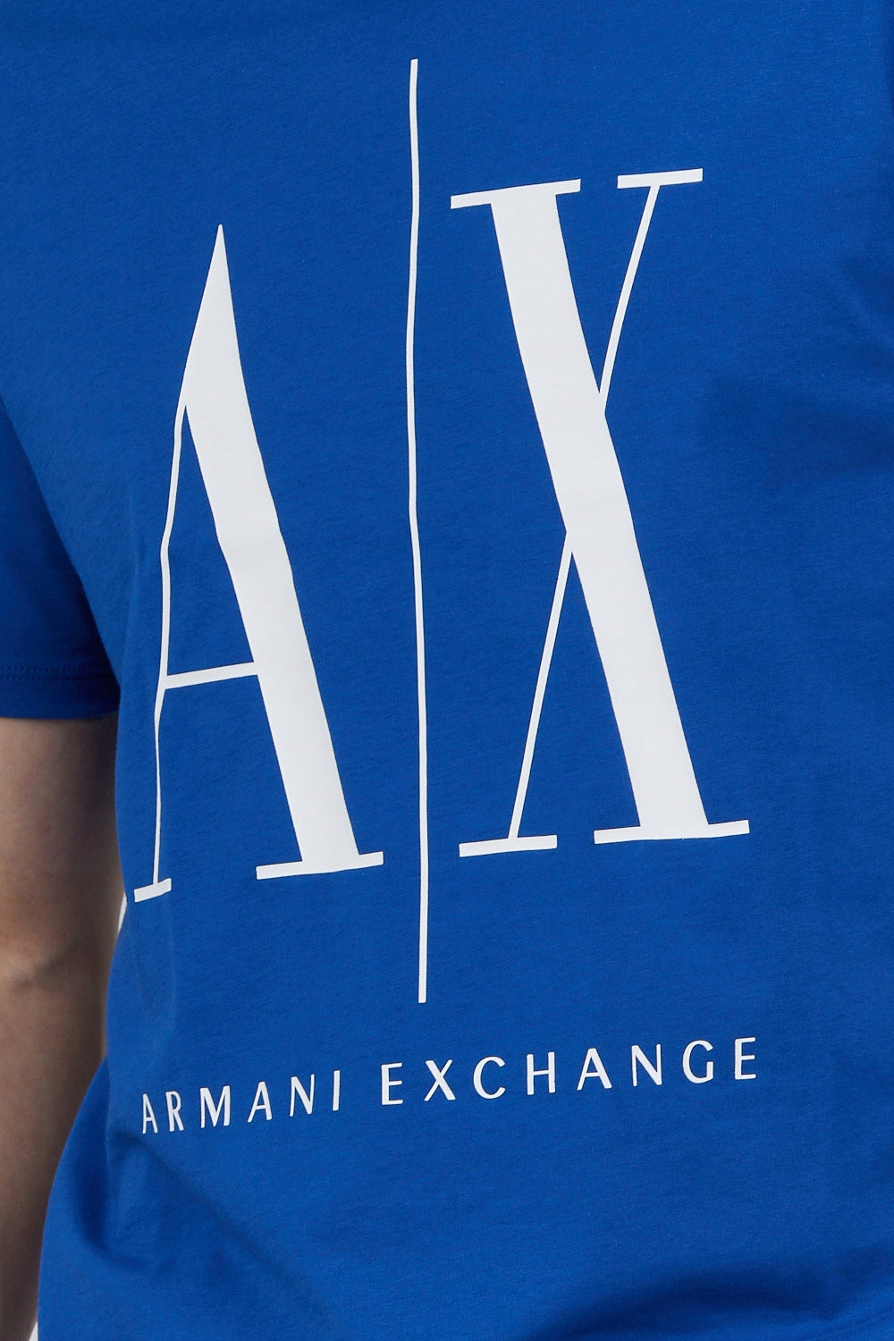 Armani Exchange ICON LOGO REGULAR FIT T-SHIRT (BLUE)