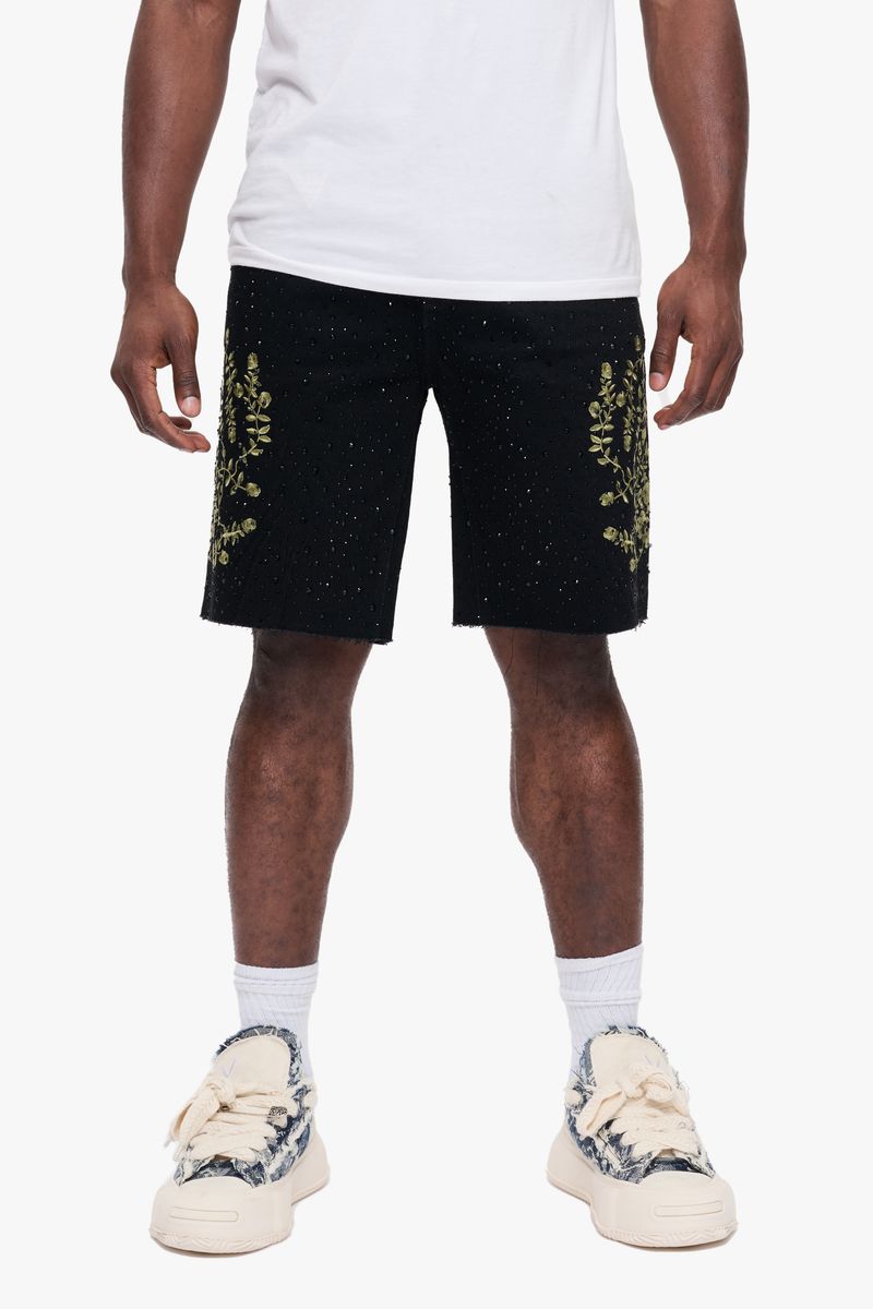 Valabasas written” denim shorts (vlbs-vsh2-1023)