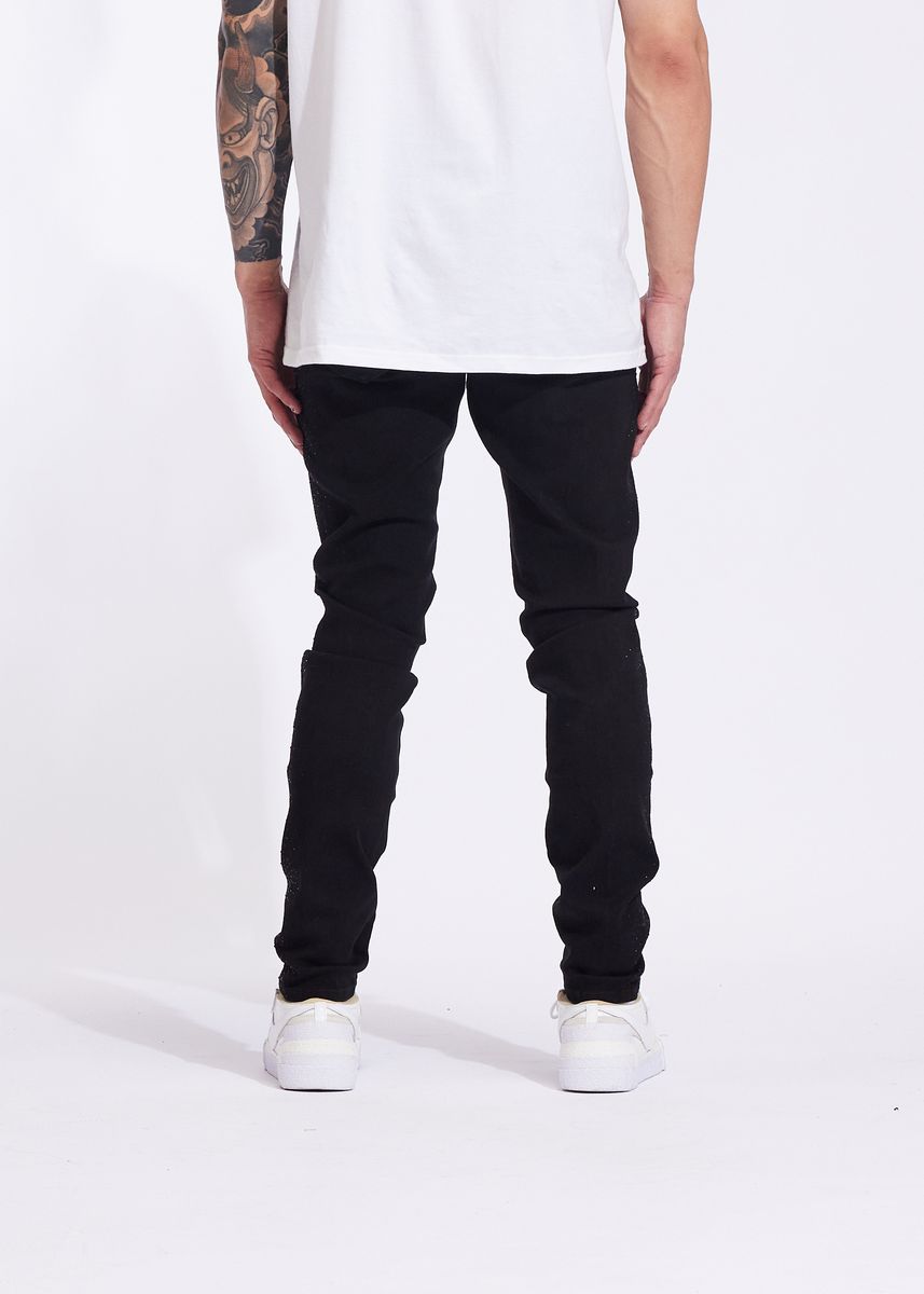 Embellish Frost Denim (Black)