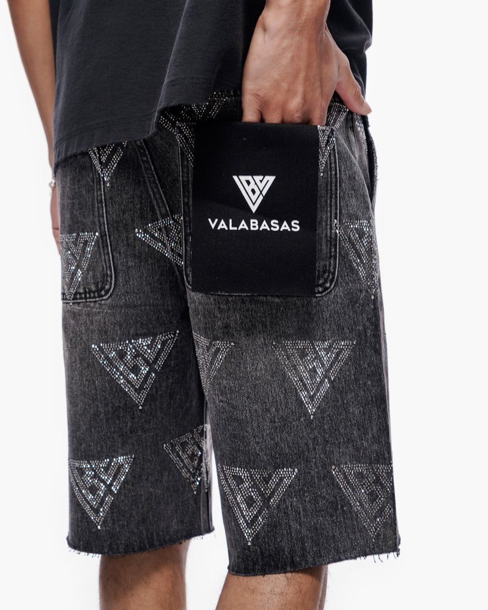 Valabasas Palace Grey Wash Jorts