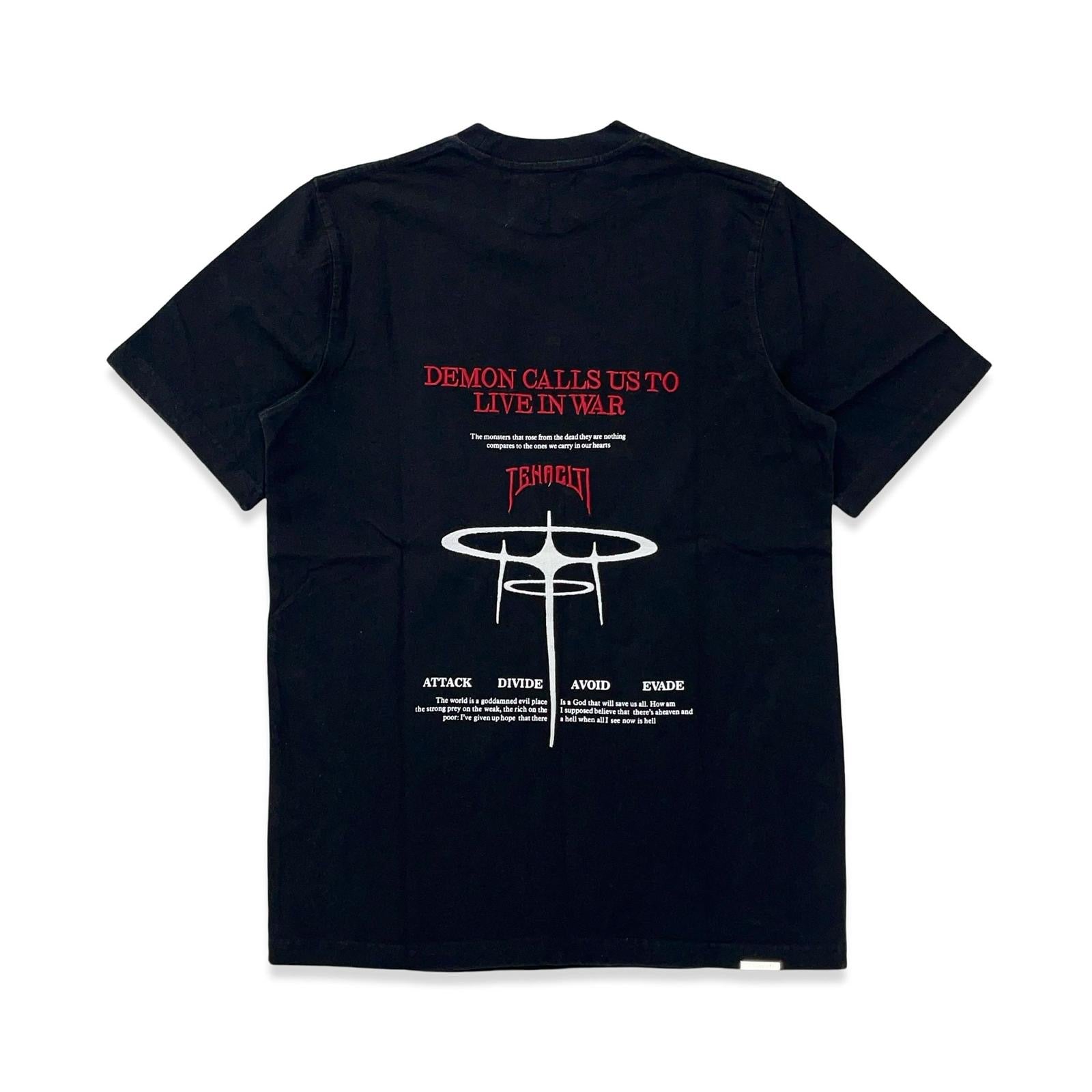 Tenaciti DEMON WAR TEE Black