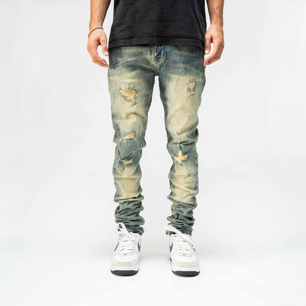 PALI “VINTAGE” FADE WASH JEANS