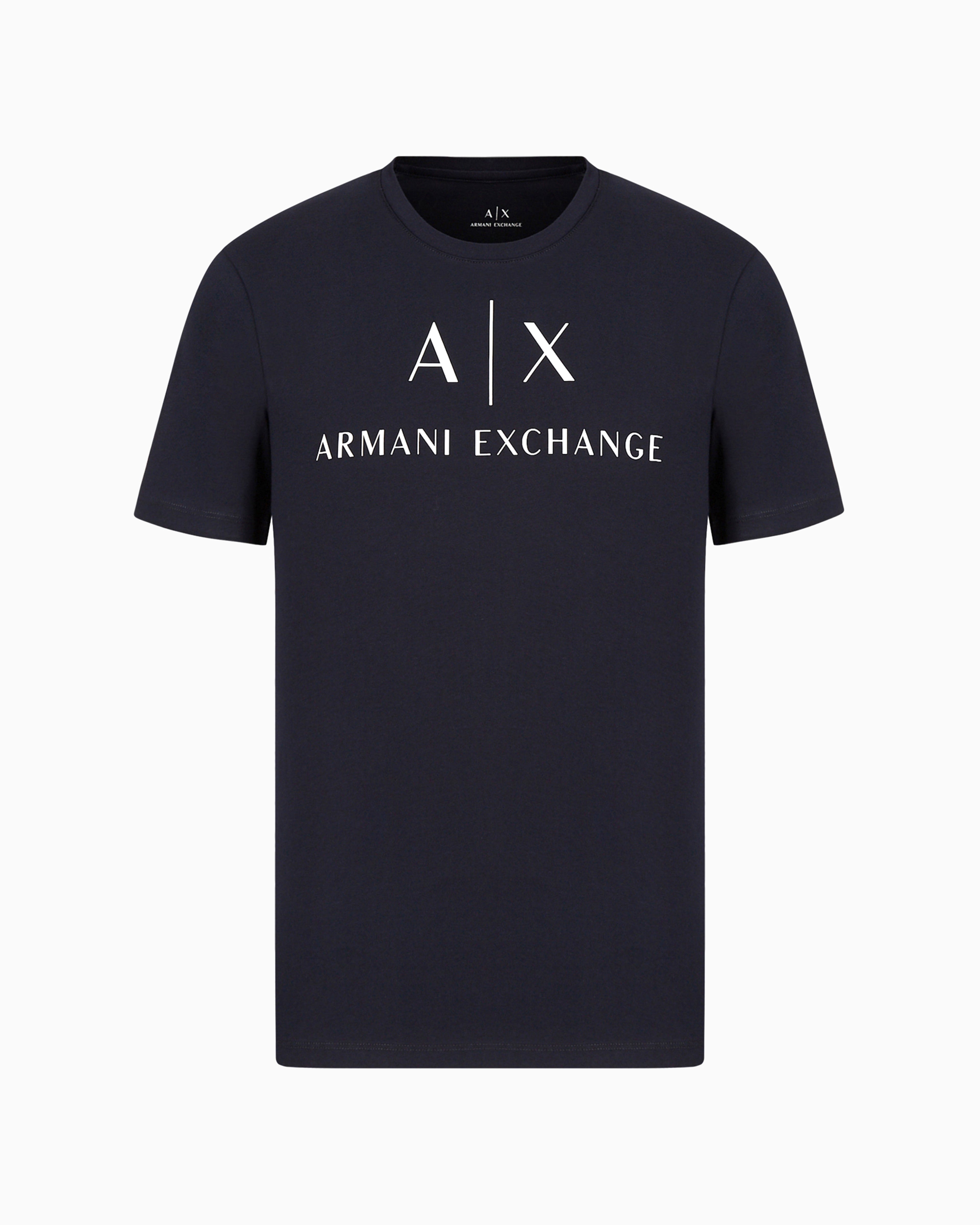 Armani Exchange navy Slim Fit Icon Logo Tshirt