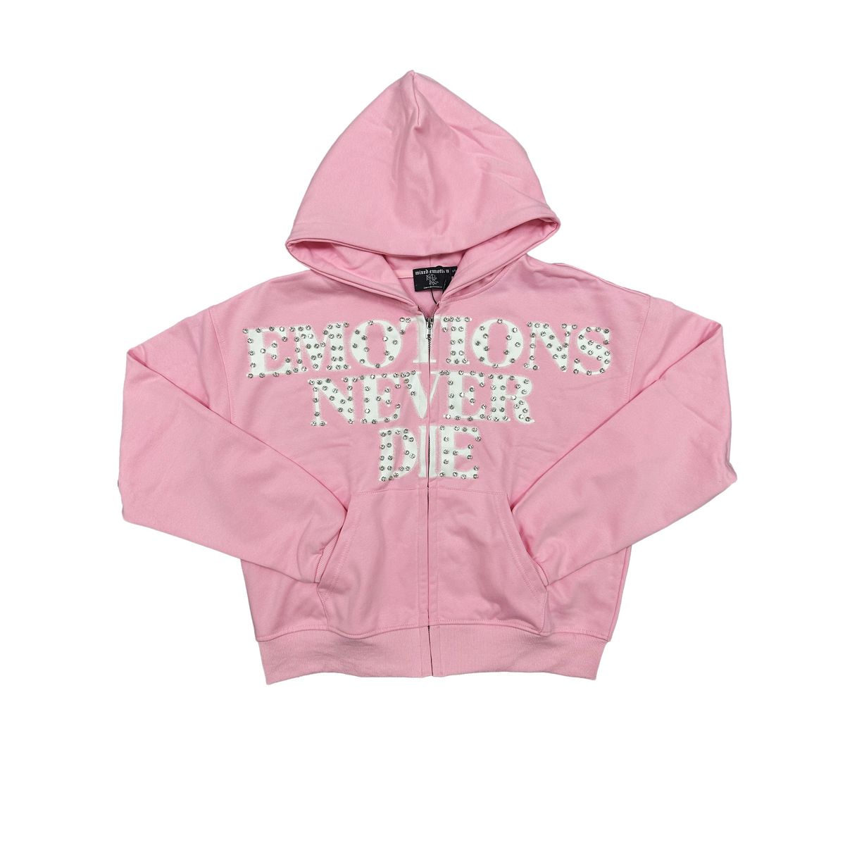 Mix emotions Pink ‘End’ Hoodie