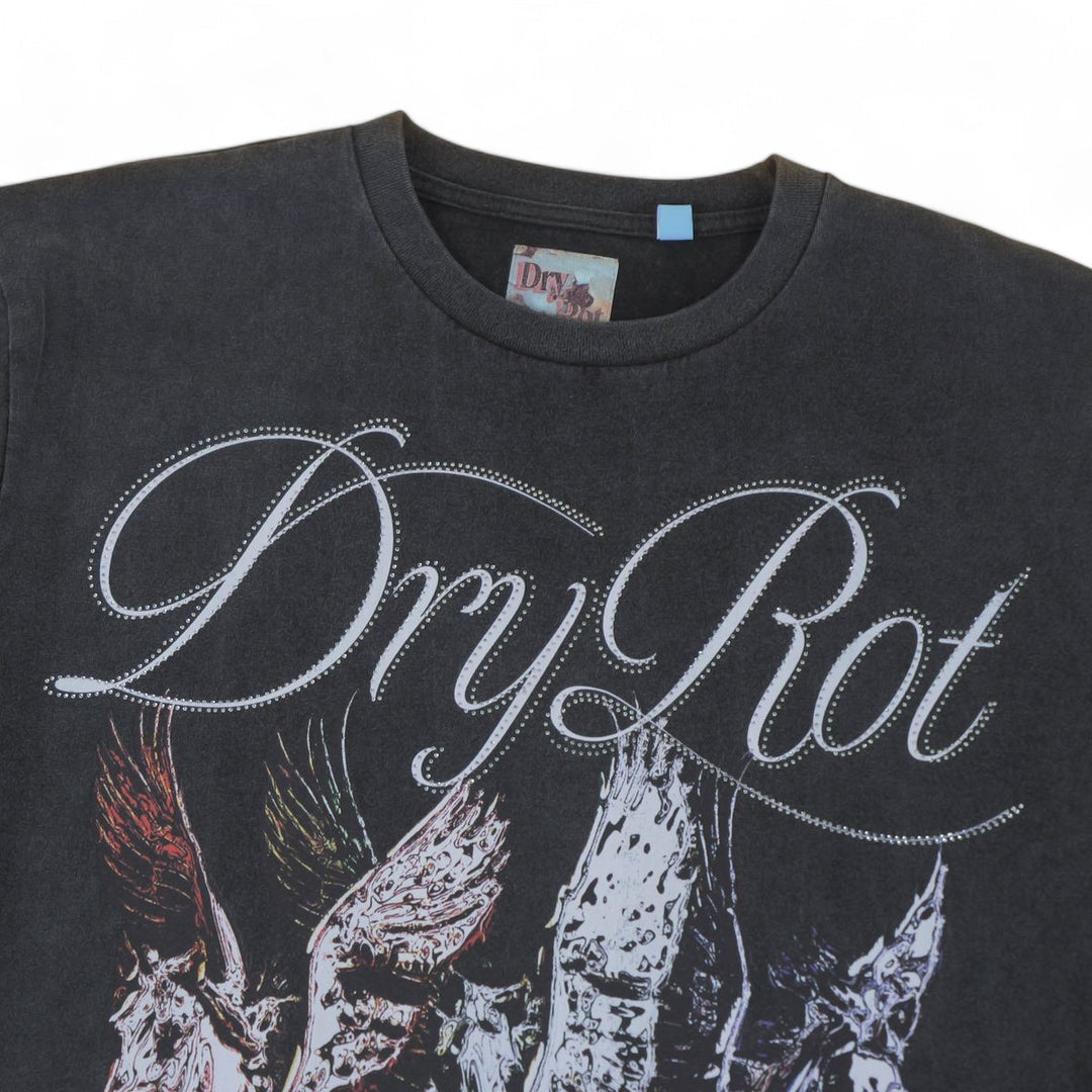 DRY ROT PEGASUS TEE BLACK