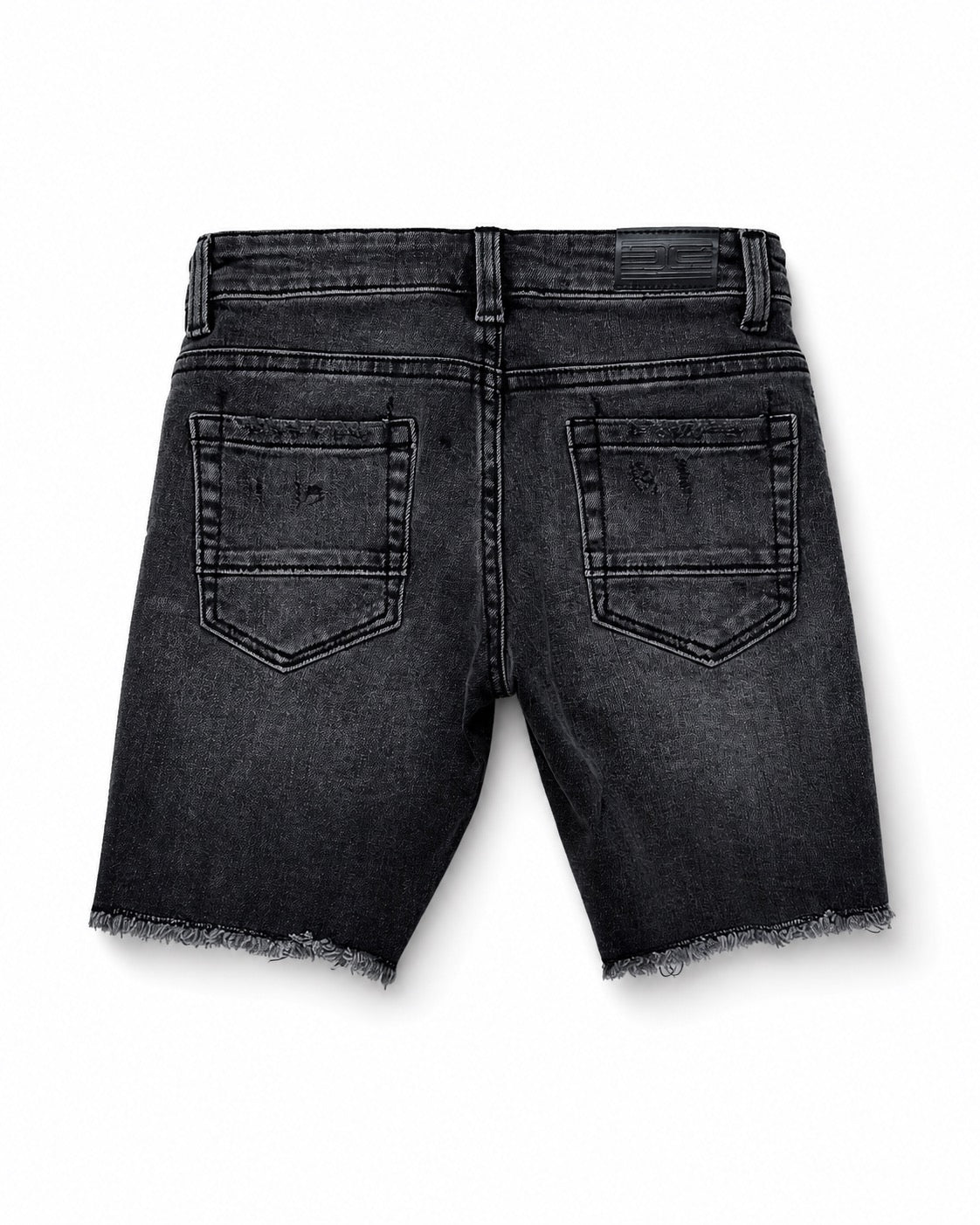 Jordan Craig Dark Grey Jean Shorts
