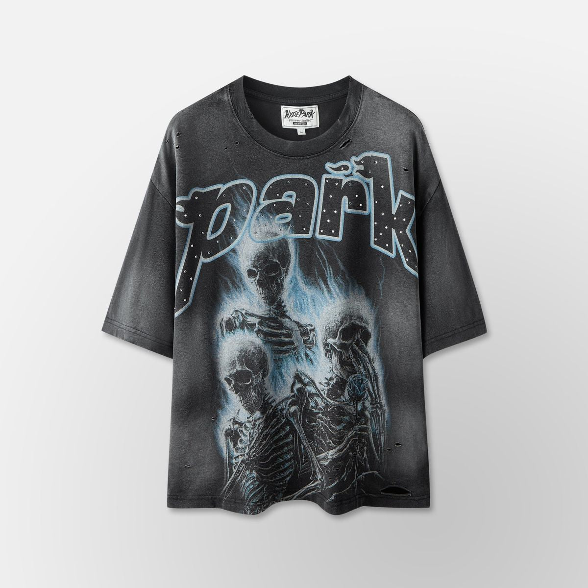 Hyde park BLUESKULL SST BLACK Tshirt