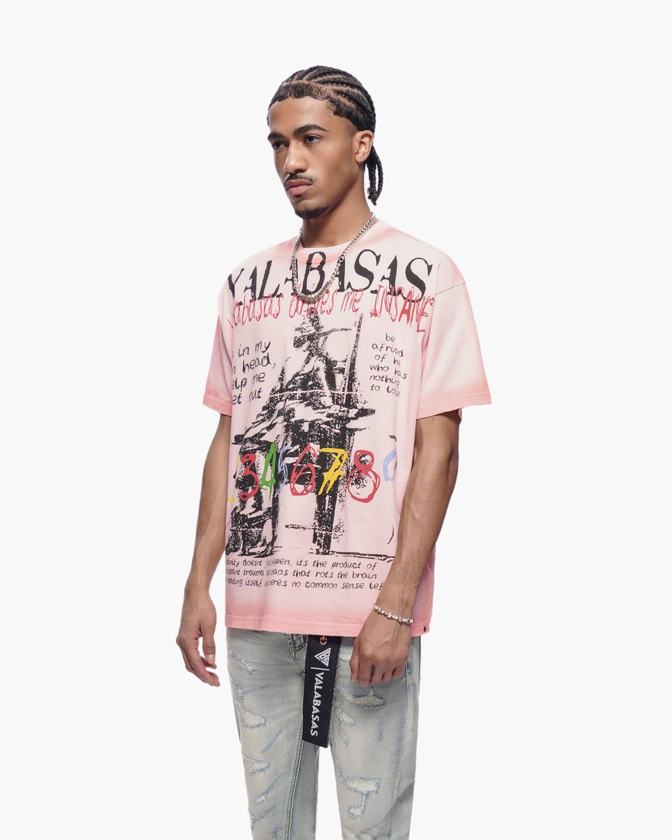 Valabasas INSANE" TEE (VLBS-VT1-108 pink