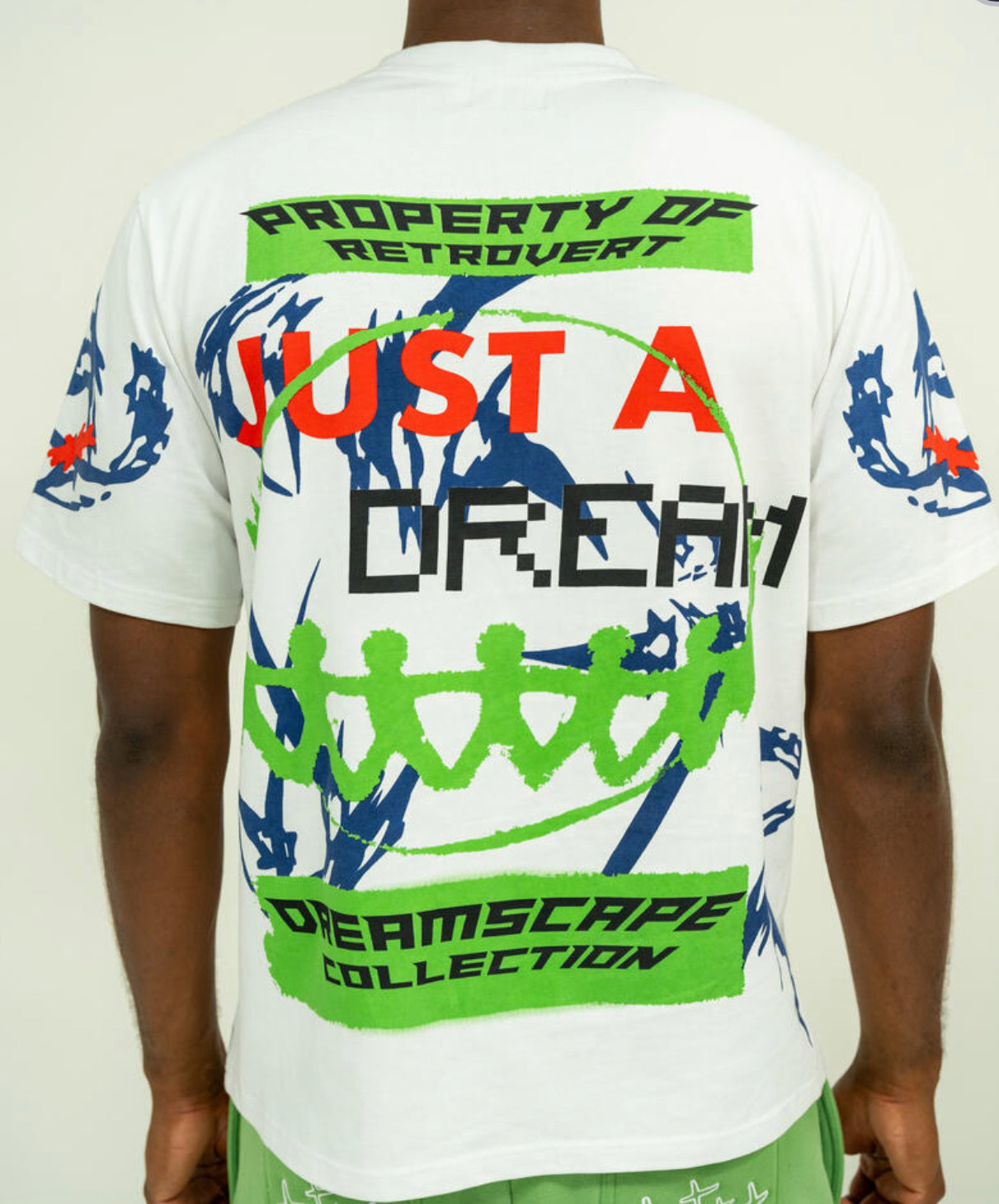 Retrovert Just Dream T-shirts White