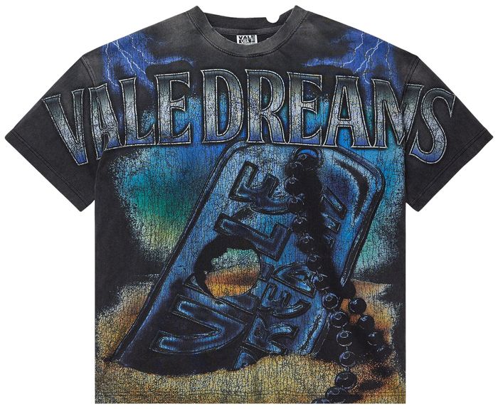 Vale Forever Dog Tag Big Tee 'Black'