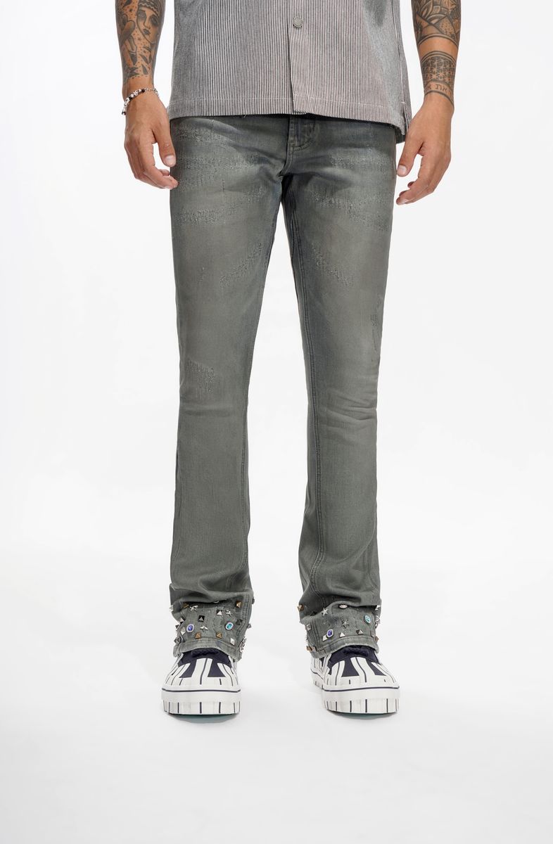 valabasas “ion” 33’’ inseam-stacked denim