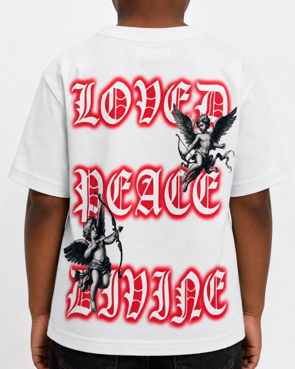 Dstrkt Kids Tee Silence White