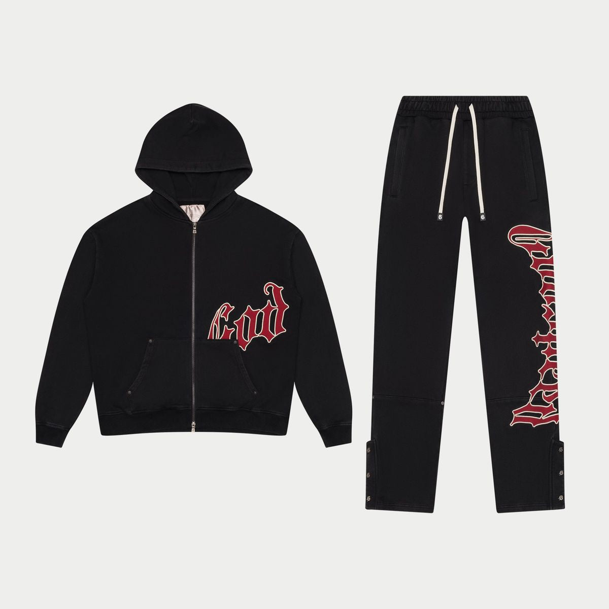 Godspeed OG Sweatsuit V2 Black/Red