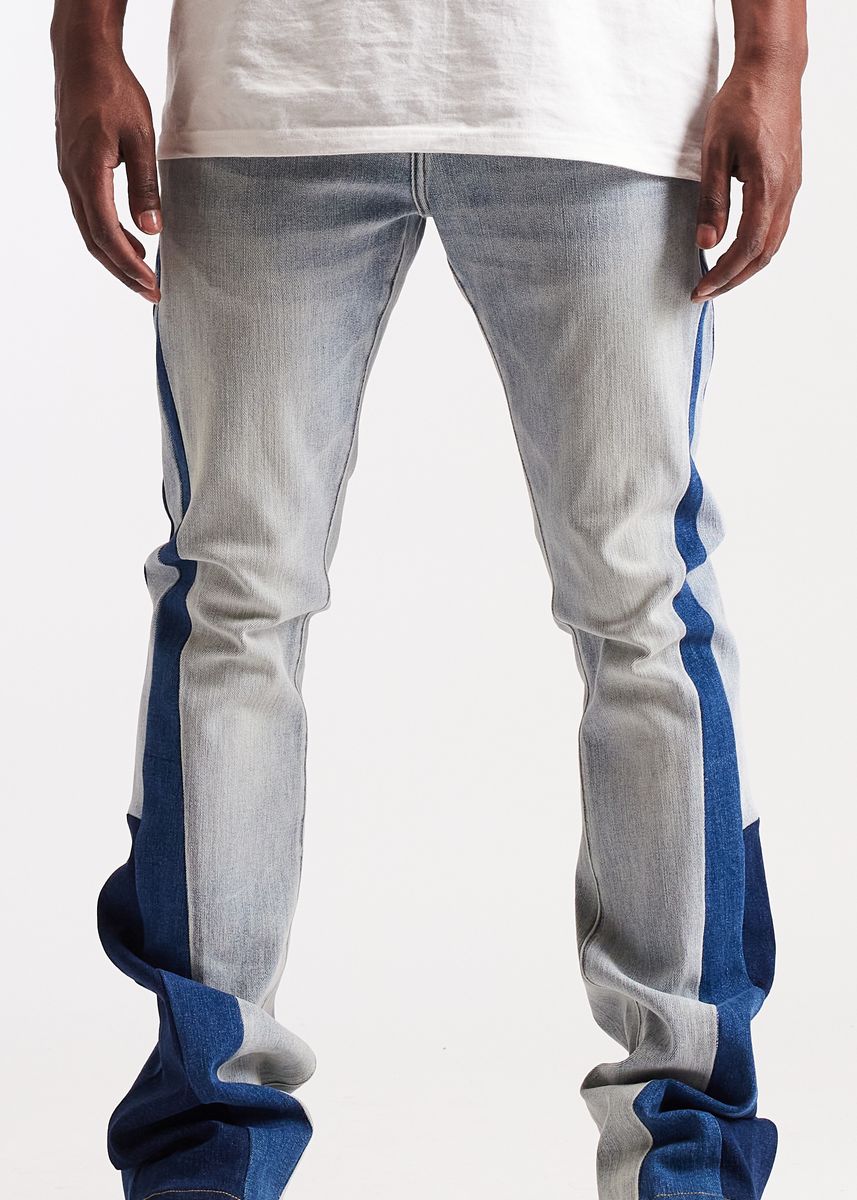 embellish Lenny Flare Denim (Light Blue) (EMBHO25-132)