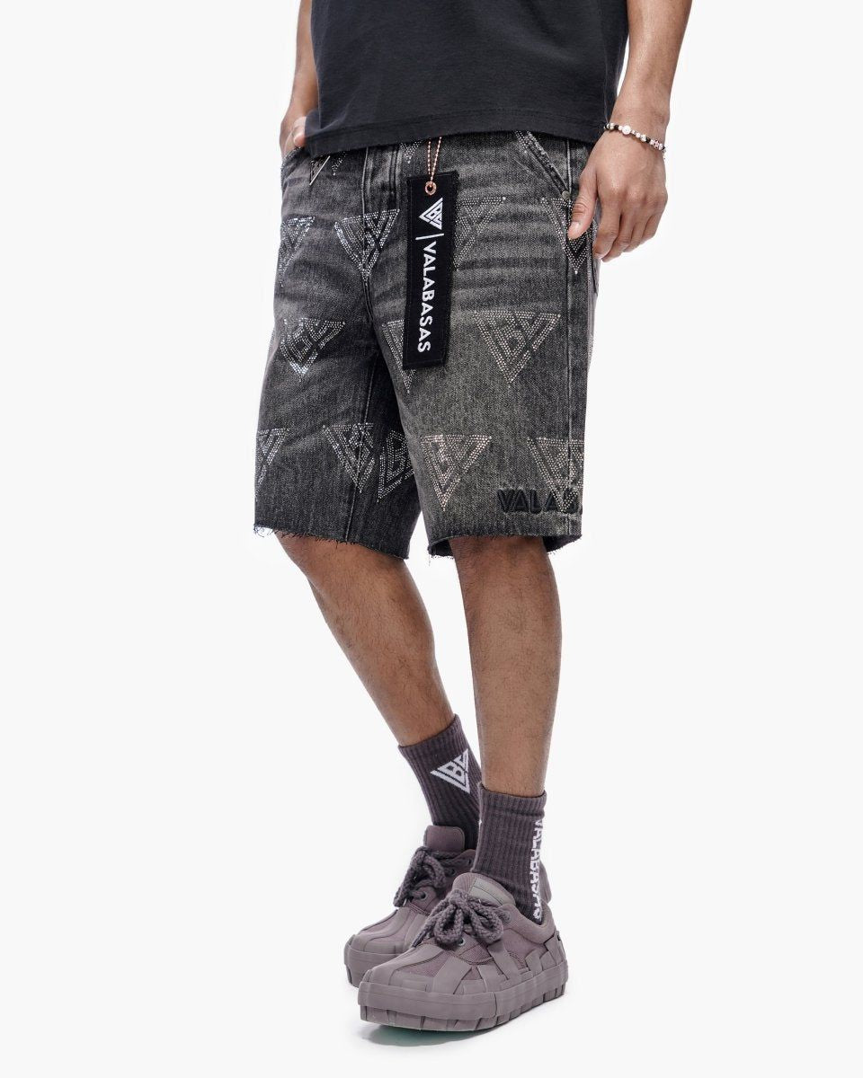 Valabasas Palace Grey Wash Jorts