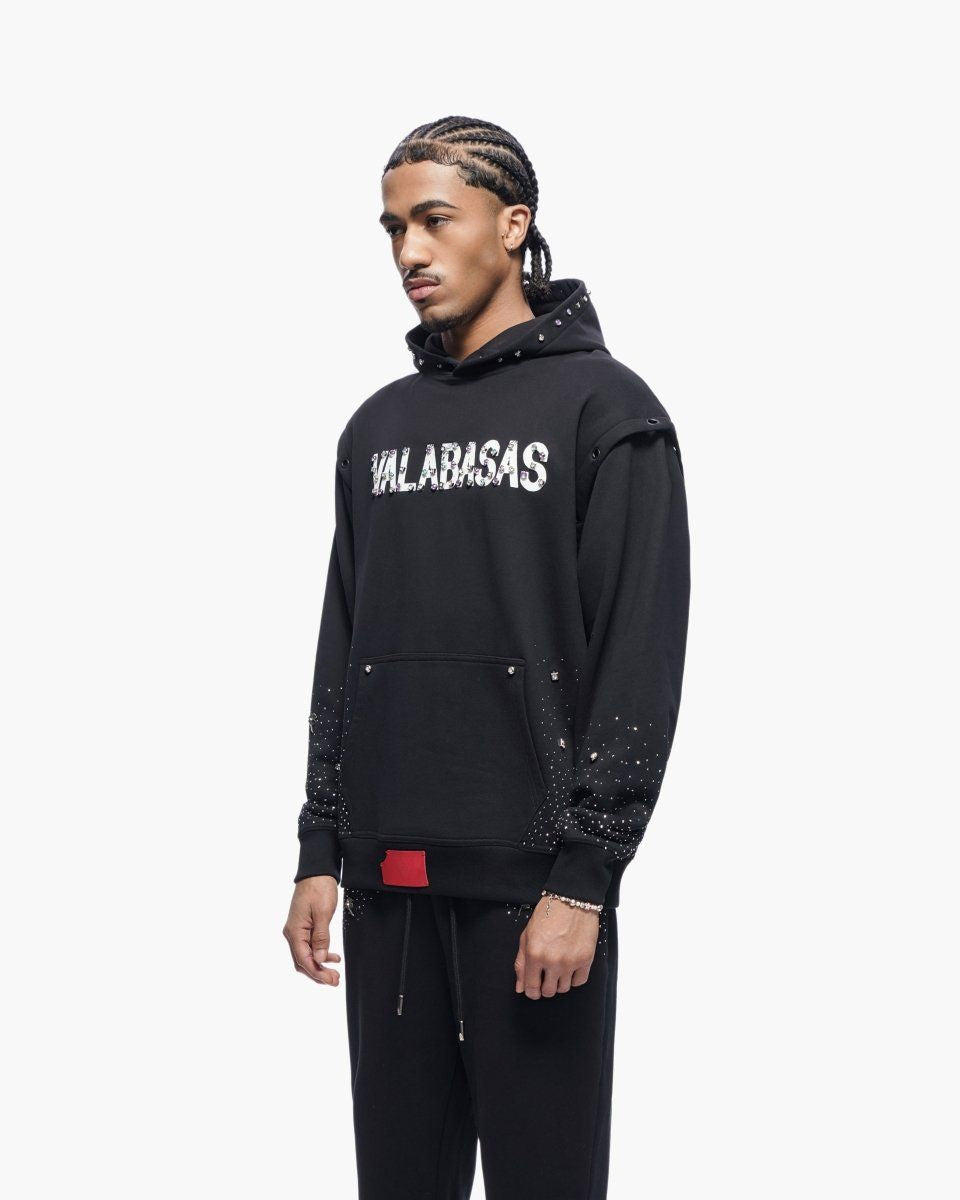 VALABASAS STAGE BLACK HOODIE