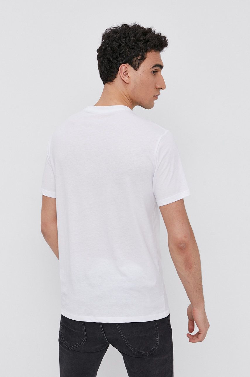 Armani Exchange Regular Fit White Grey Tshirt