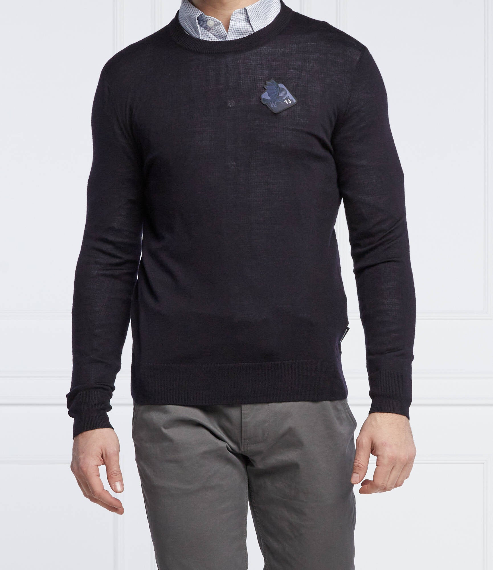 Armani exchange Navy sweatshirts