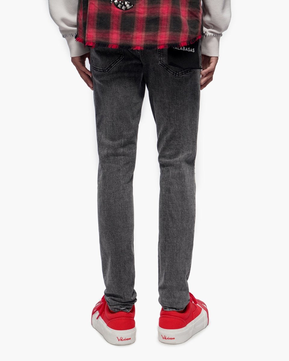 valabasas Mr.Clean Grey Skinny Jeans