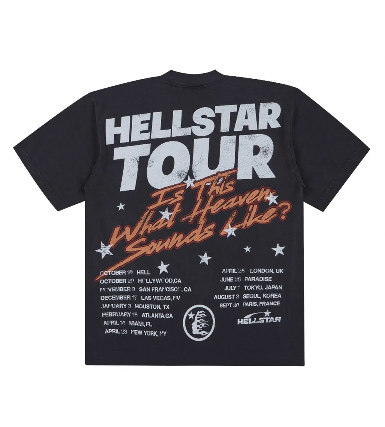 Hellstar Biker Tour T-Shirt Grey