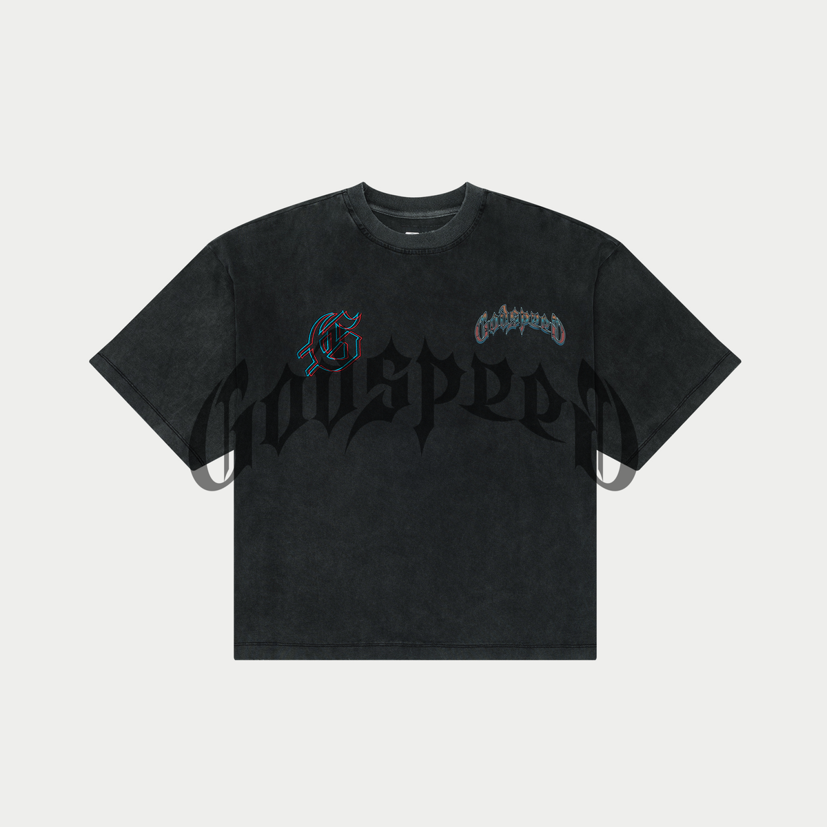 Godspeed “Natural Disaster” Tee – Black Wash