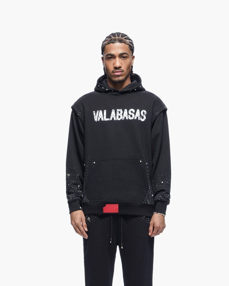 VALABASAS STAGE BLACK HOODIE