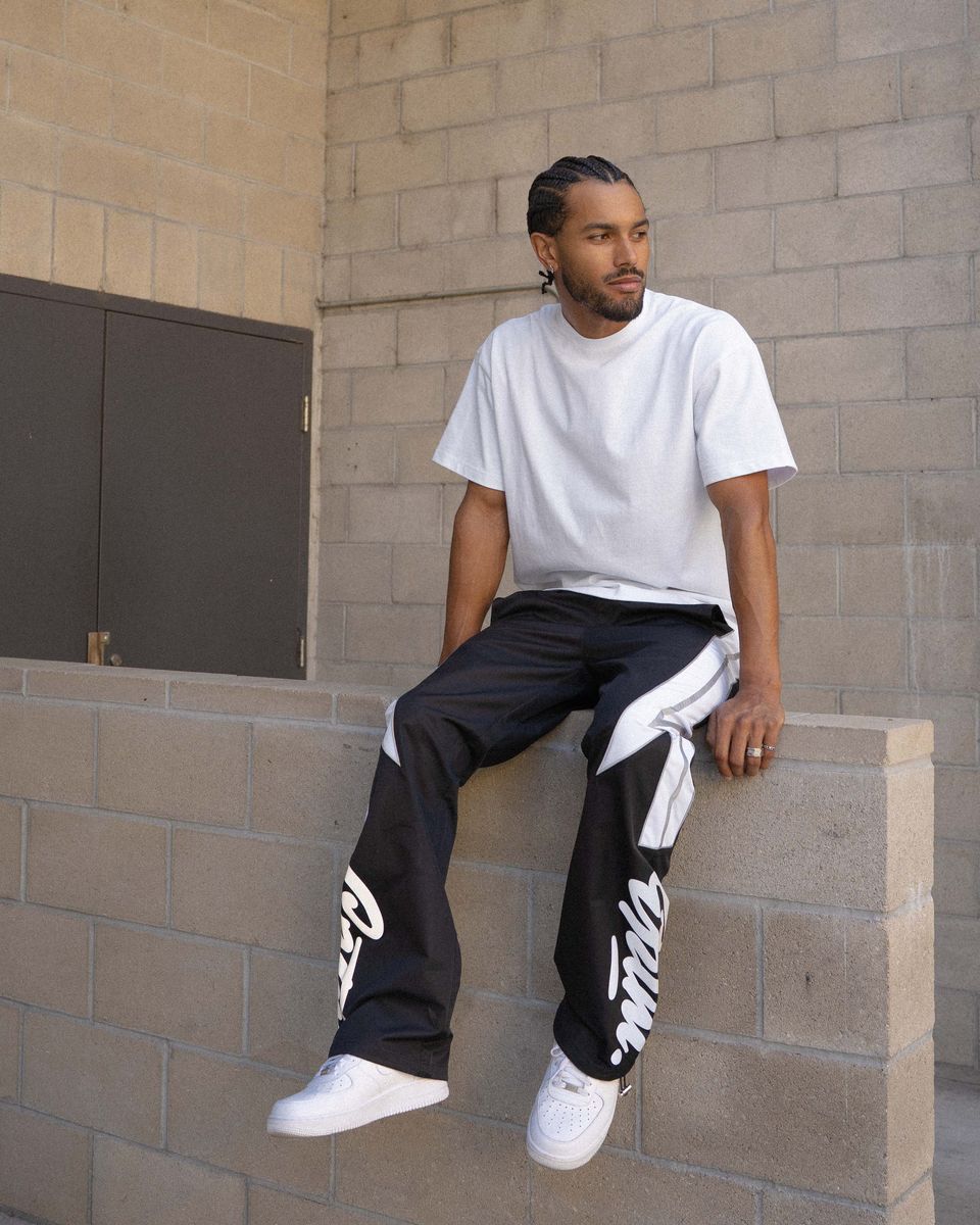 Eptm Helix Track Pants- Black
