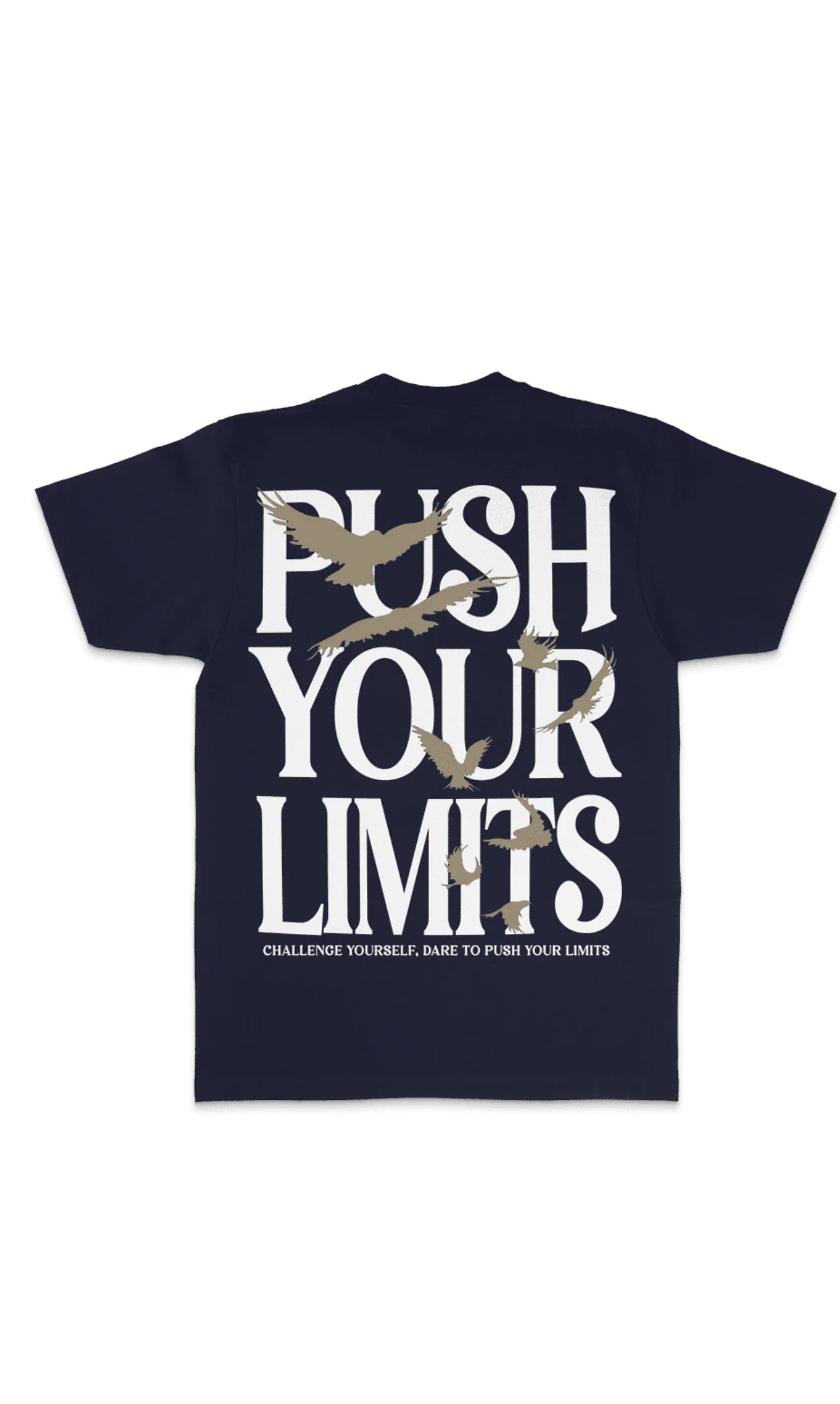 PUSH YOUR LIMITS - NAVY T-SHIRT