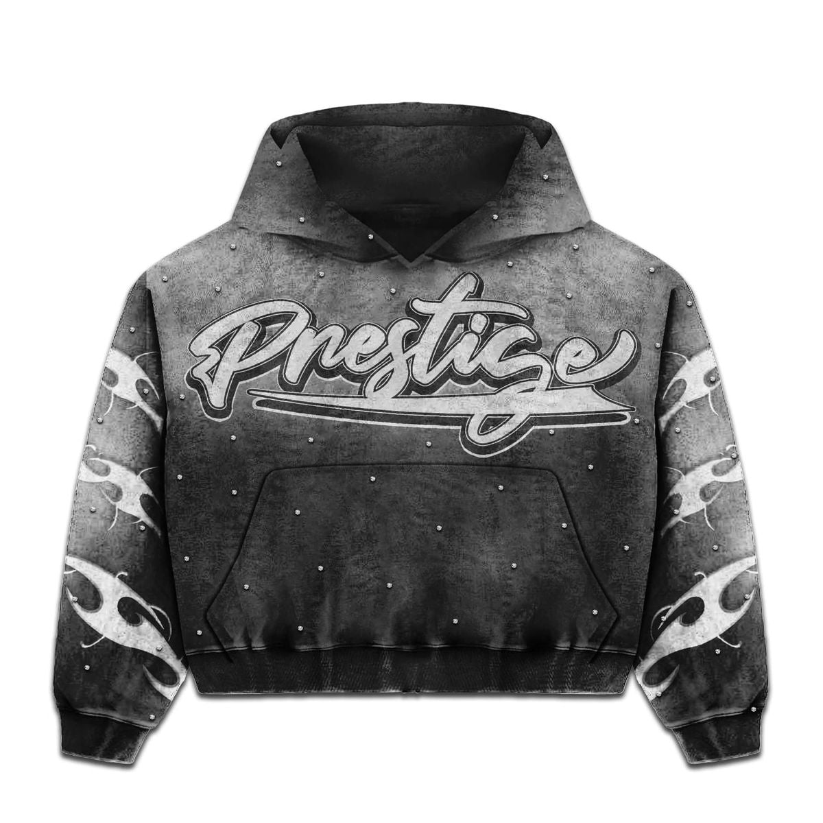 Prestige Flames Hoodie (Black)