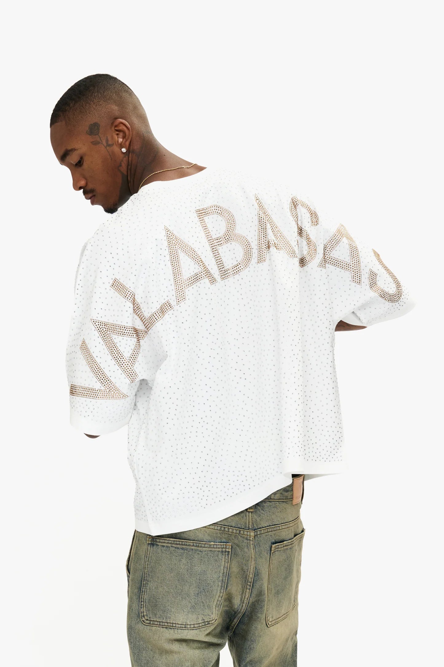 valabasas
constellation tee white/silver