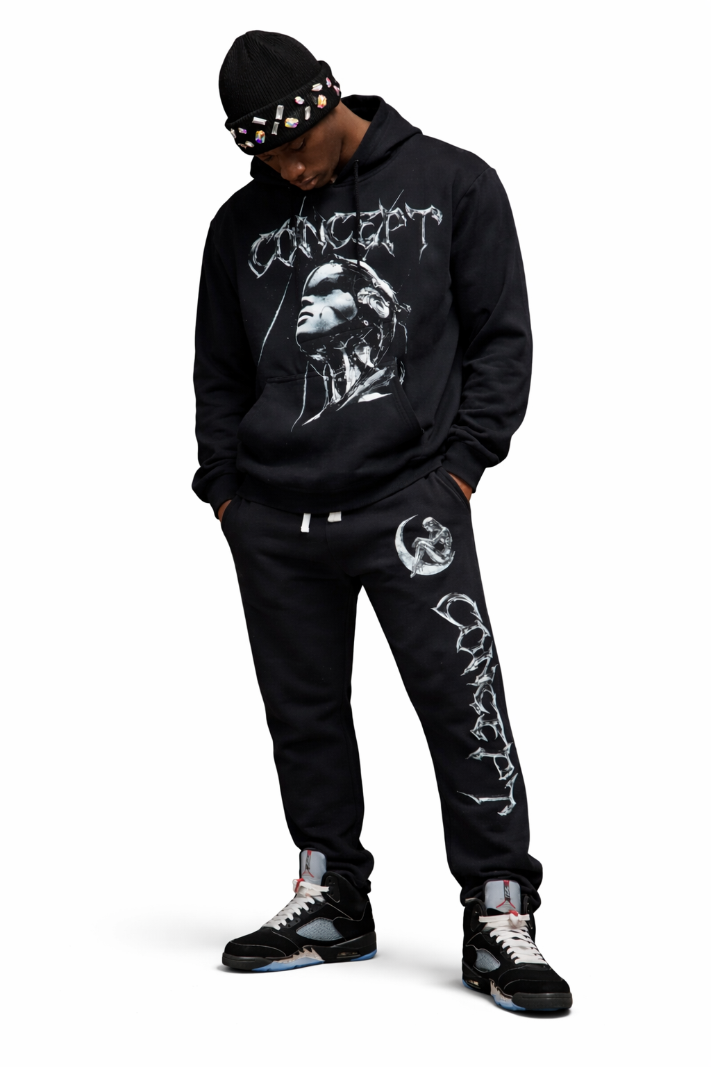 CONCEPT JOGGER SET (Black)