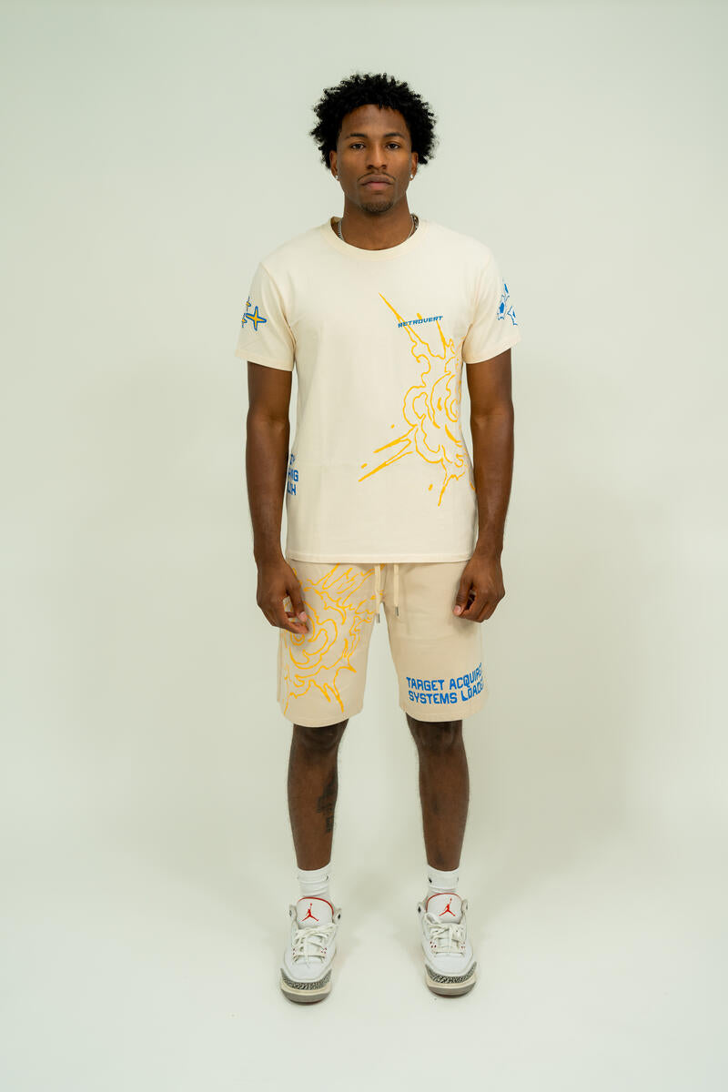 Retrovert Explosive T-SHIRT (cream)