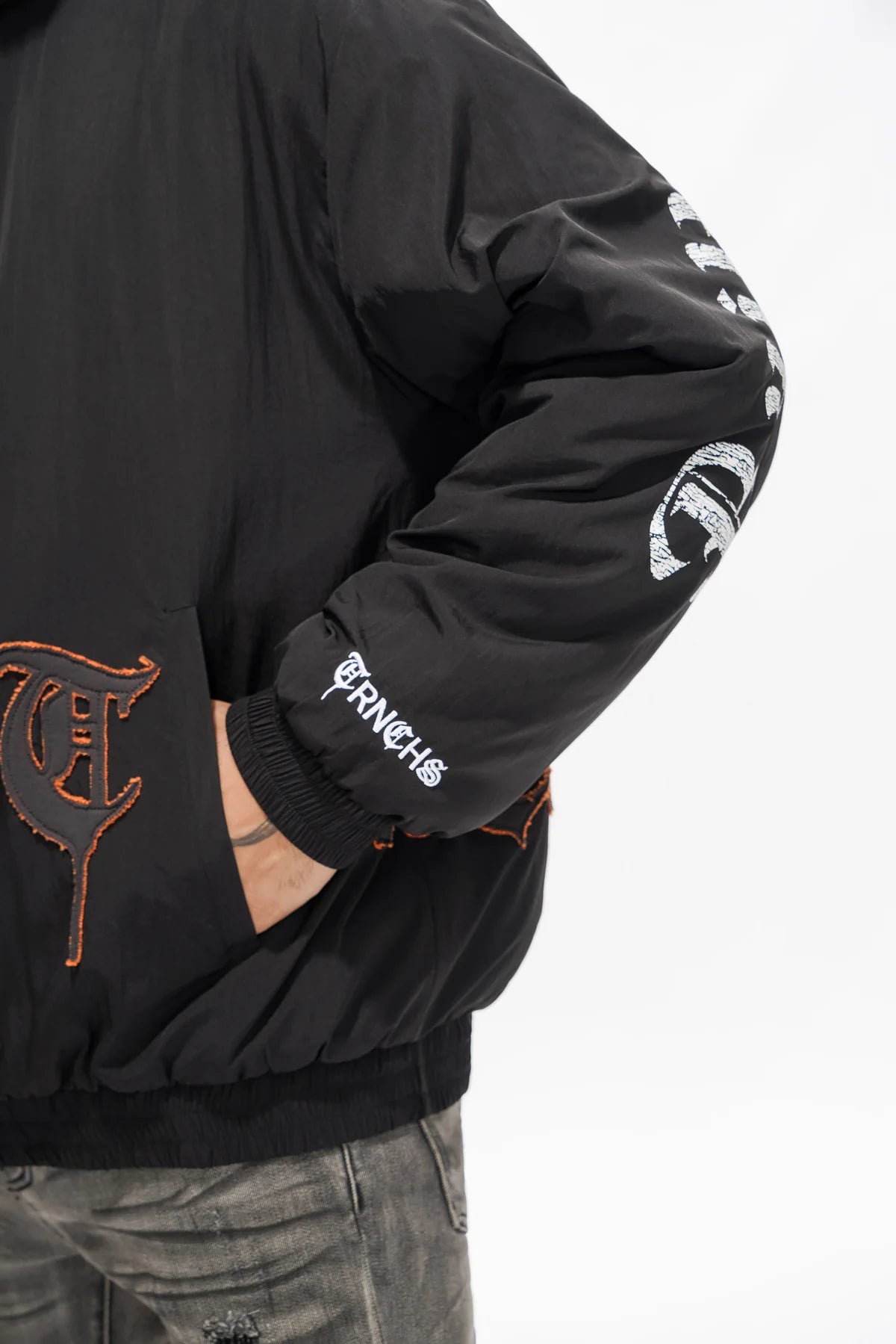 trnchs – heaven’s armor black hoodie