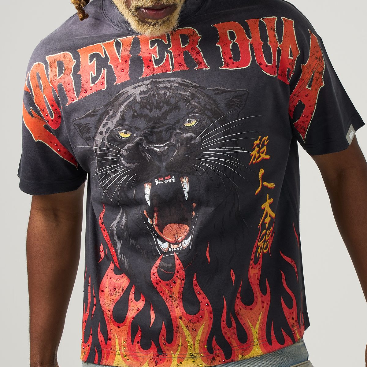 DUAA PANTHER TEE – PANTHER RED